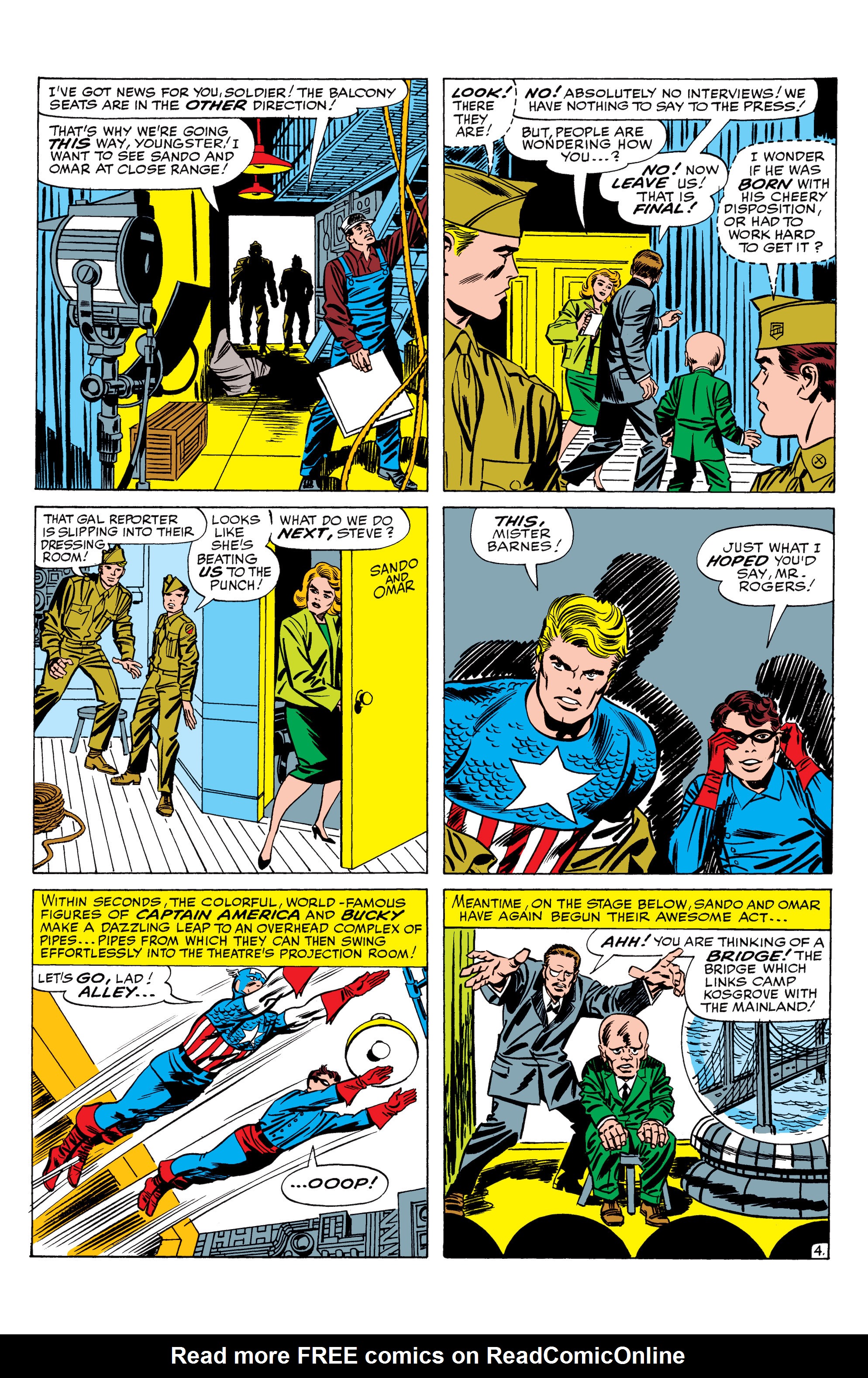 Read online Marvel Masterworks: Captain America comic -  Issue # TPB 1 (Part 1) - 65