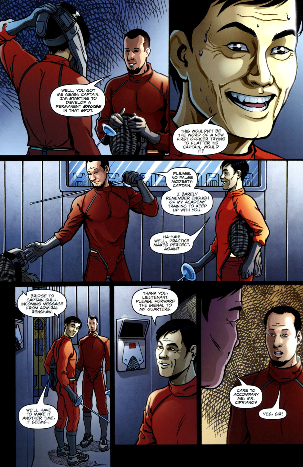 Read online Star Trek: Captain's Log comic -  Issue # Issue Sulu - 5