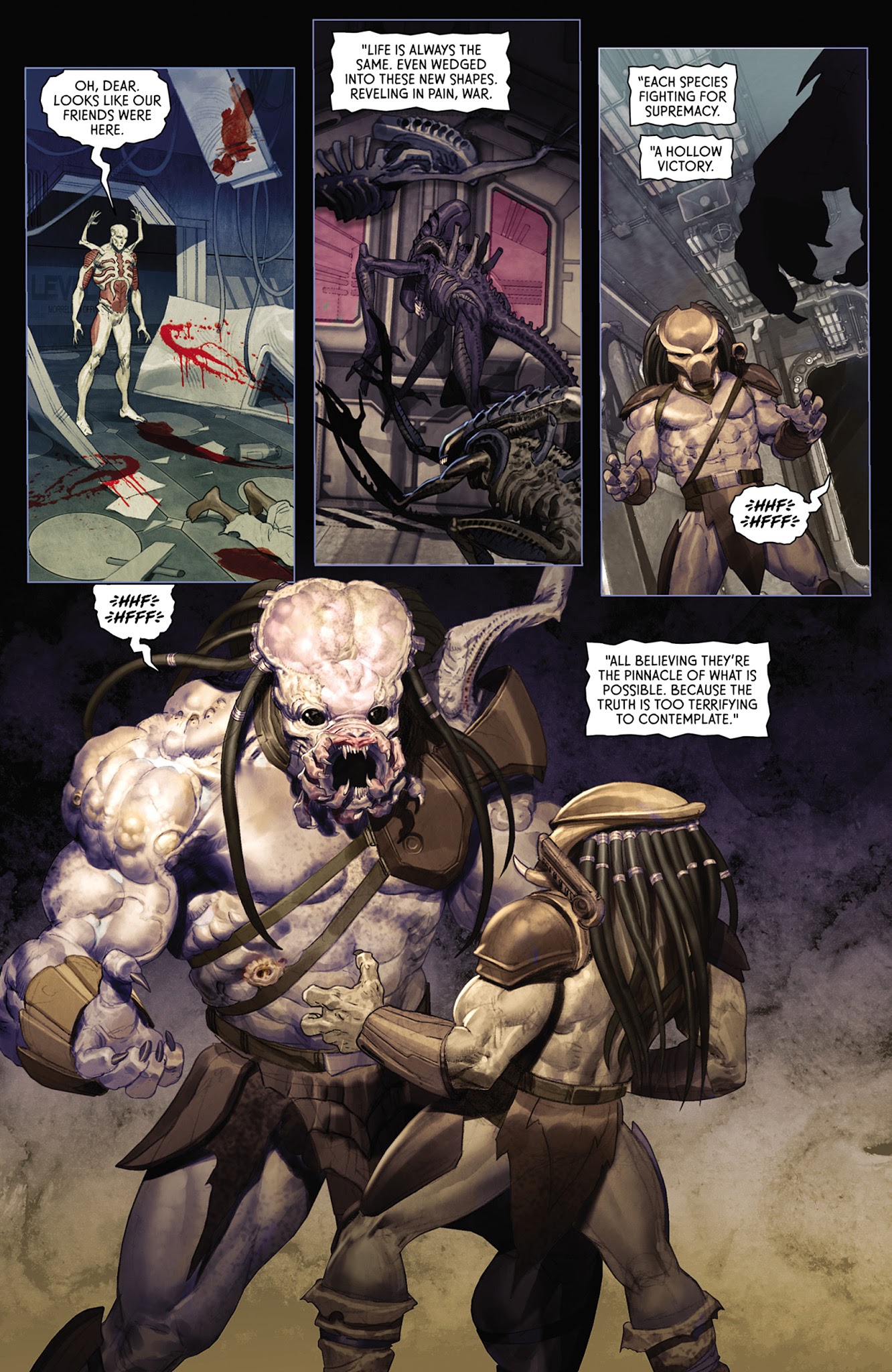 Read online Alien vs. Predator: Fire and Stone comic -  Issue #2 - 17