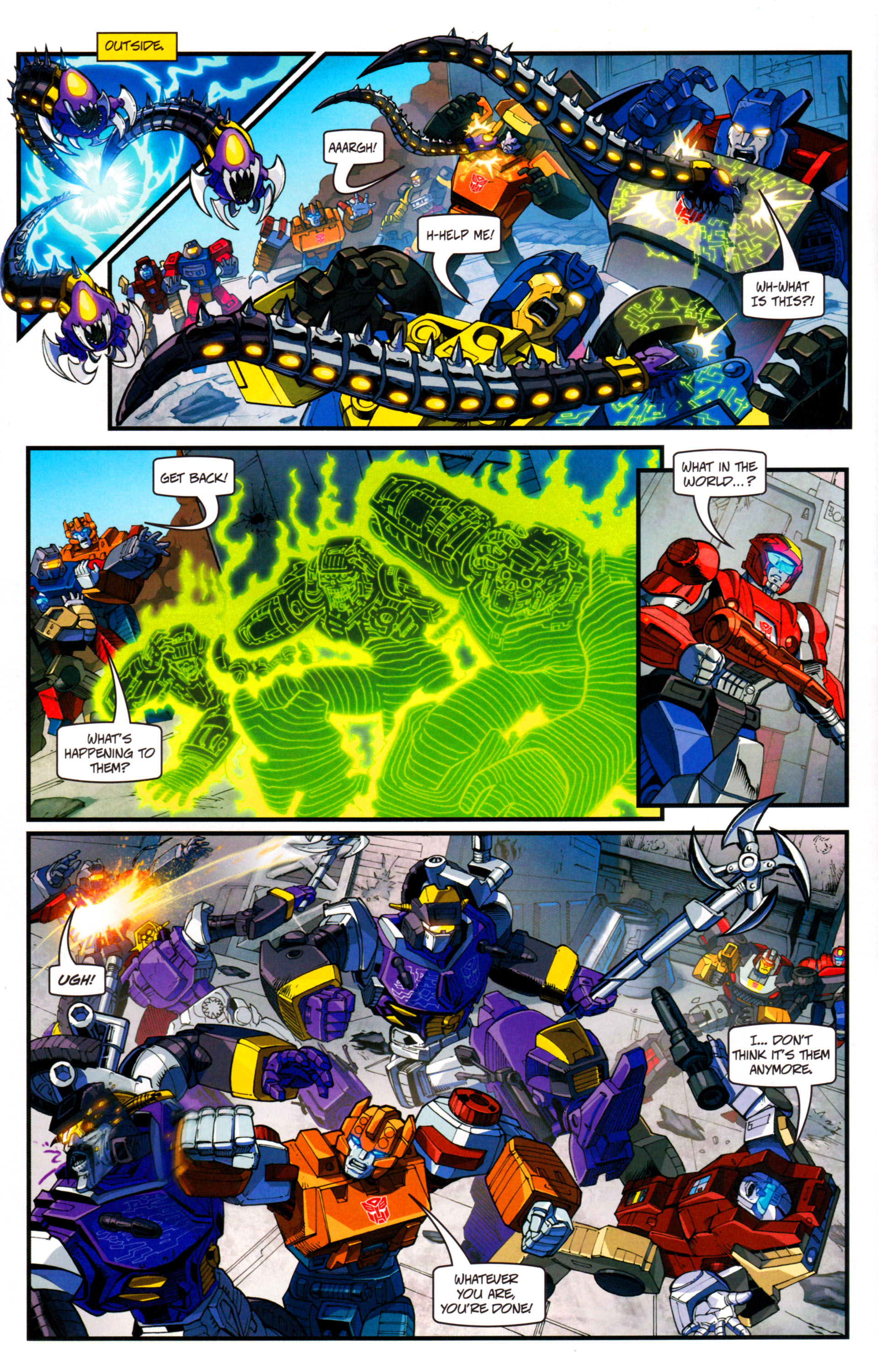 Read online Transformers: Timelines comic -  Issue #7 - 12