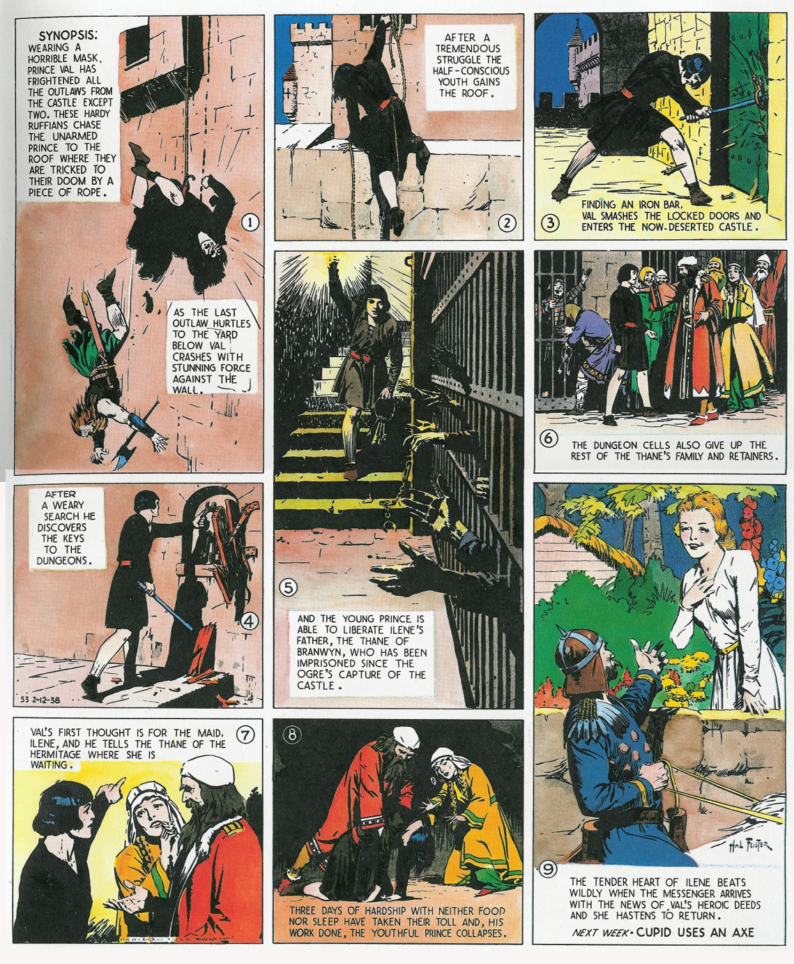 Read online Prince Valiant comic -  Issue # TPB 1 (Part 2) - 7