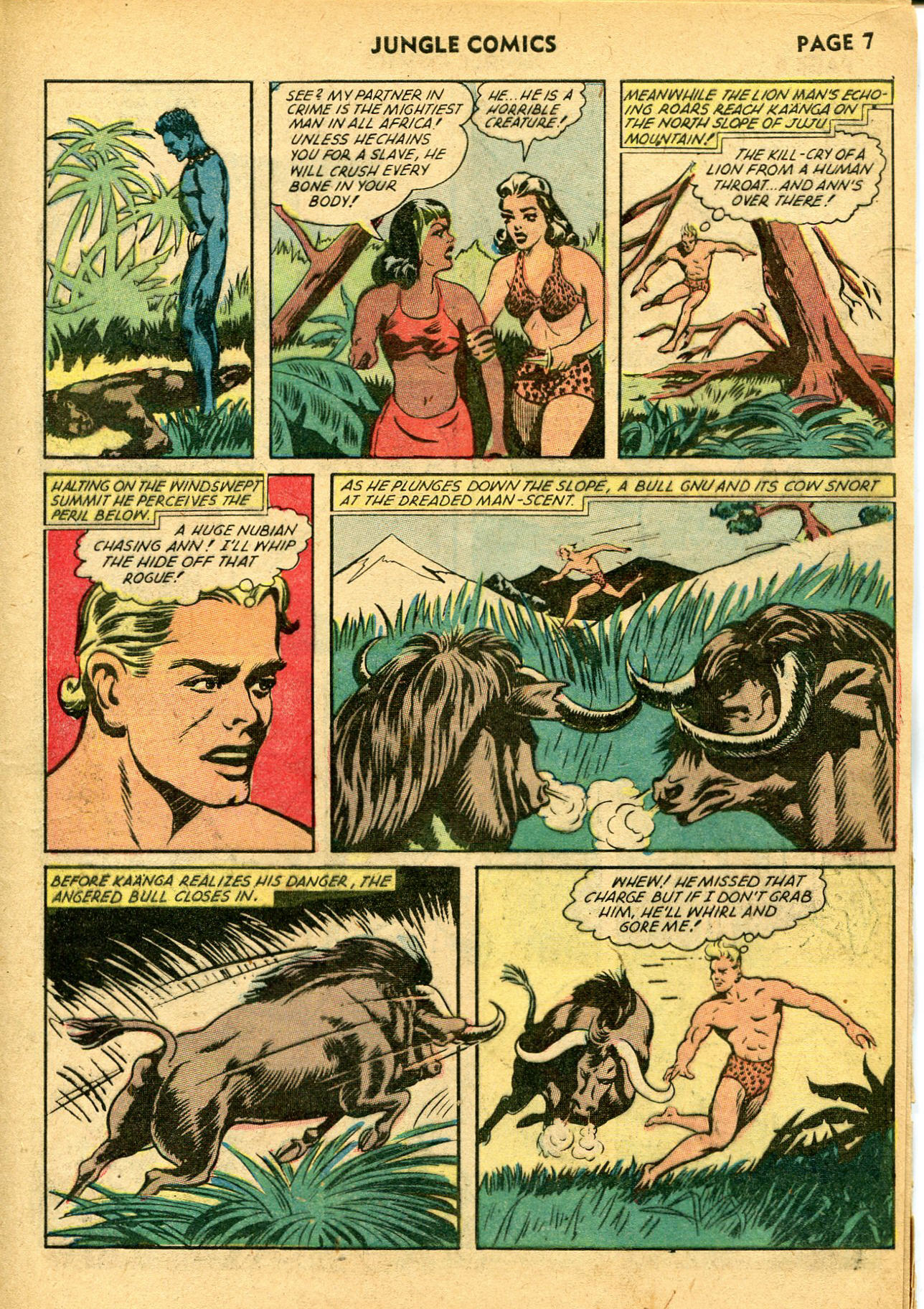 Read online Jungle Comics comic -  Issue #39 - 9