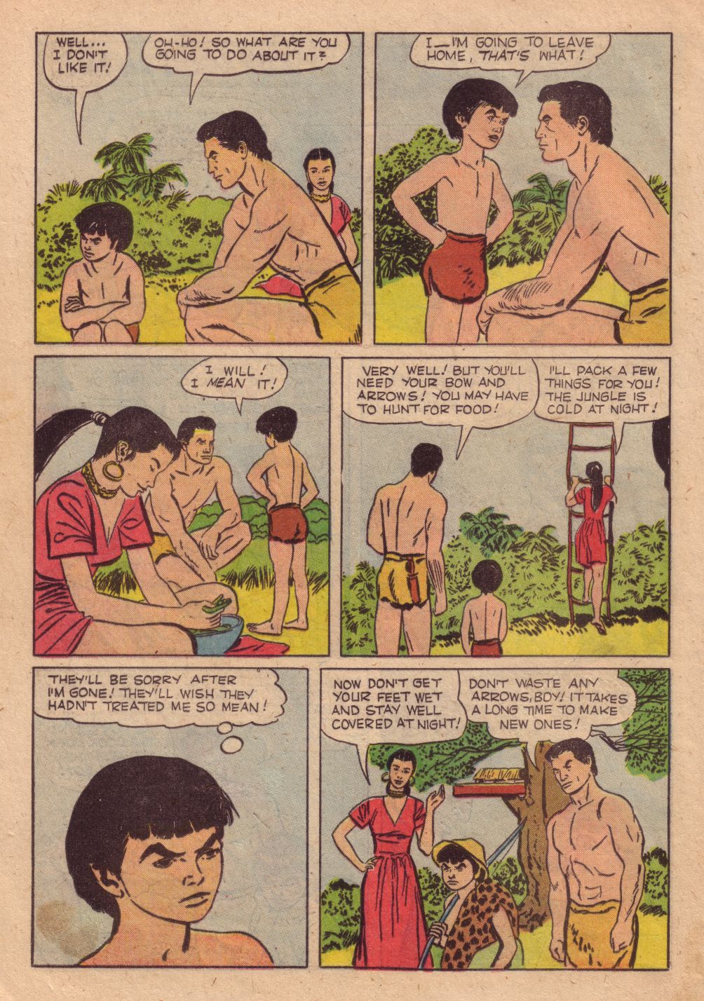 Read online Tarzan (1948) comic -  Issue #107 - 20