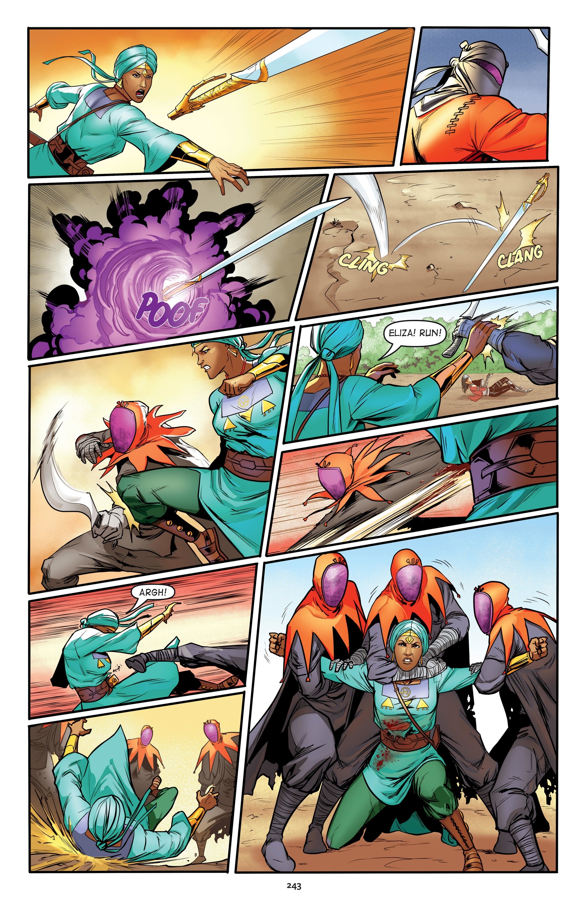 Read online Malika: Warrior Queen comic -  Issue # TPB 2 (Part 3) - 45