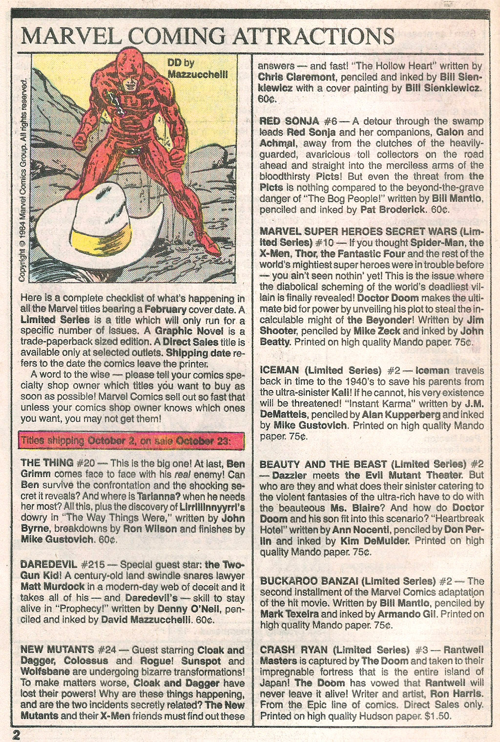 Read online Marvel Age comic -  Issue #22 - 4