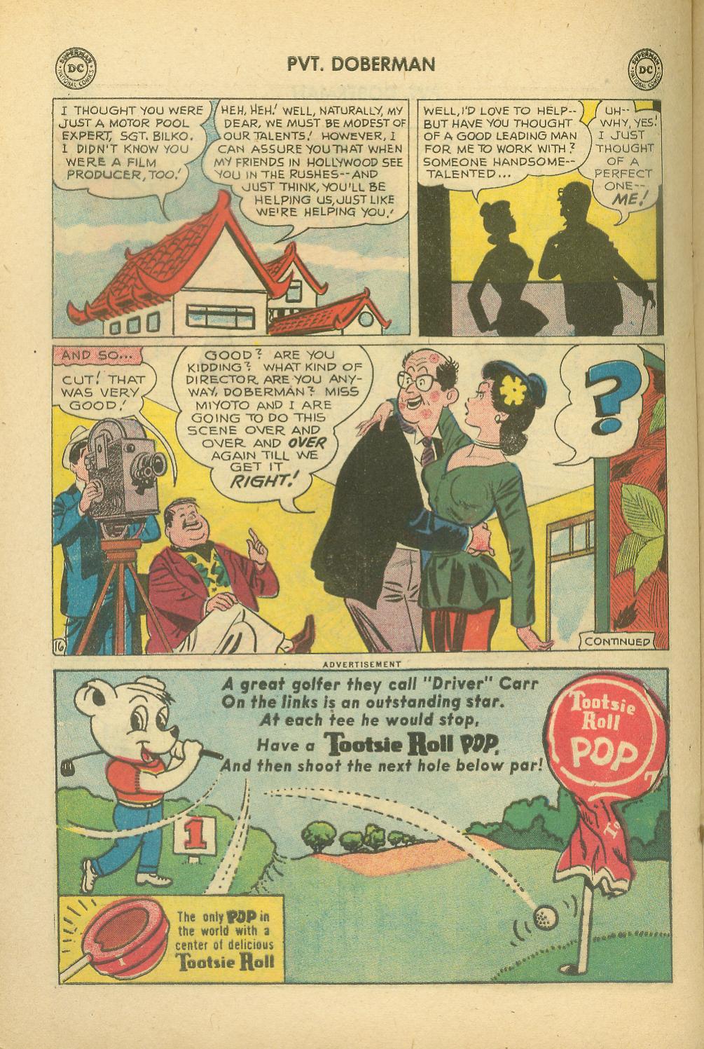Read online Sgt. Bilko's Pvt. Doberman comic -  Issue #7 - 20