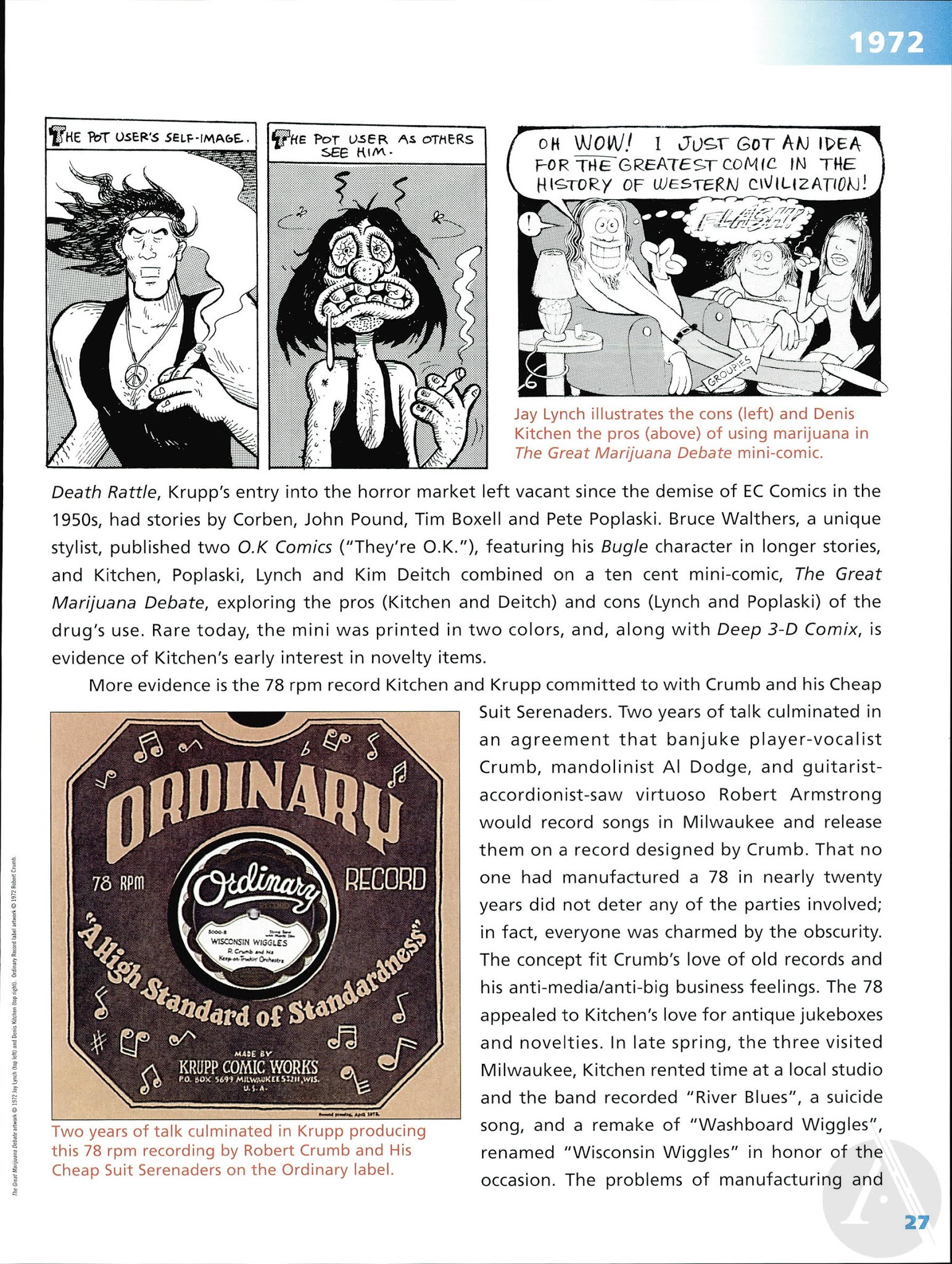 Read online Kitchen Sink Press: The First 25 Years comic -  Issue # TPB - 29