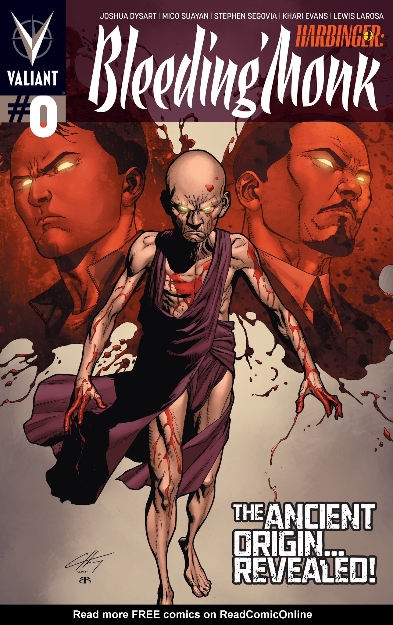 Read online Harbinger: Bleeding Monk comic -  Issue # Full - 1