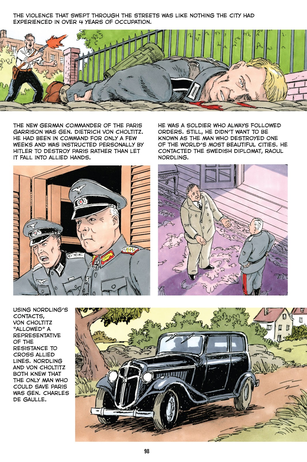 Normandy: A Graphic History of D-Day, the Allied Invasion of Hitler's Fortress Europe issue TPB - Page 99