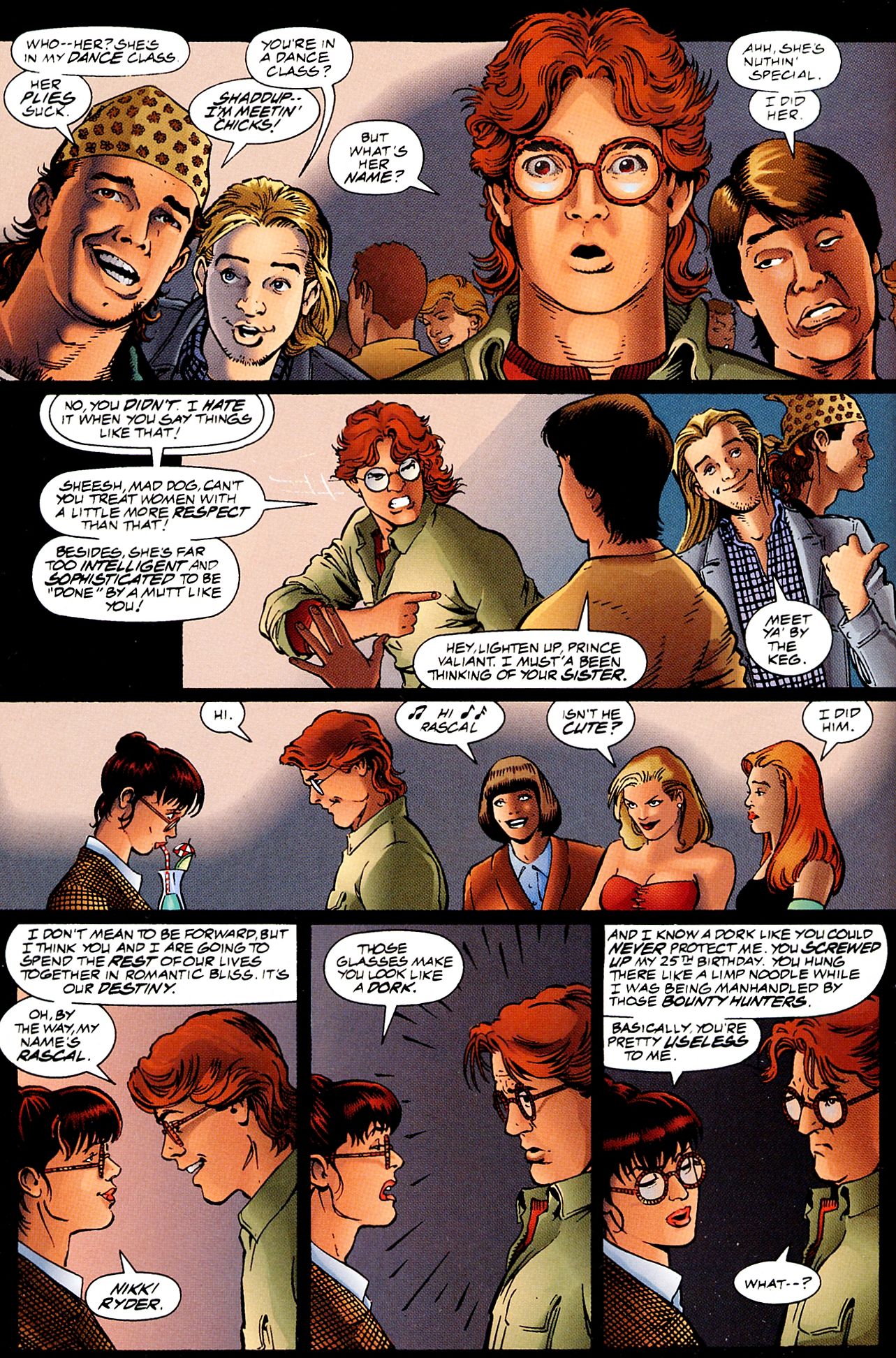 Read online Strikeback! (1994) comic -  Issue #3 - 4