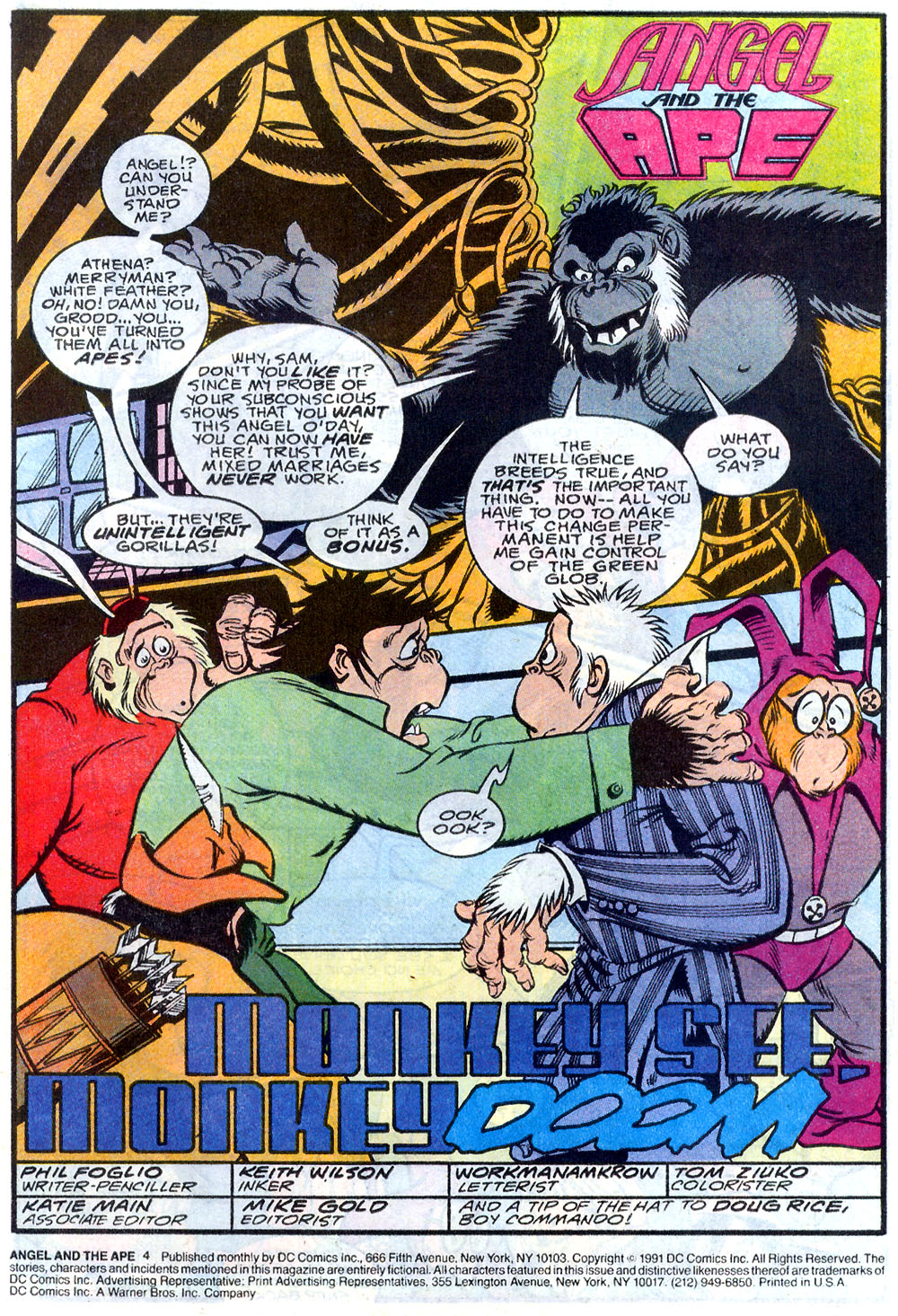 Read online Angel and the Ape (1991) comic -  Issue #4 - 2