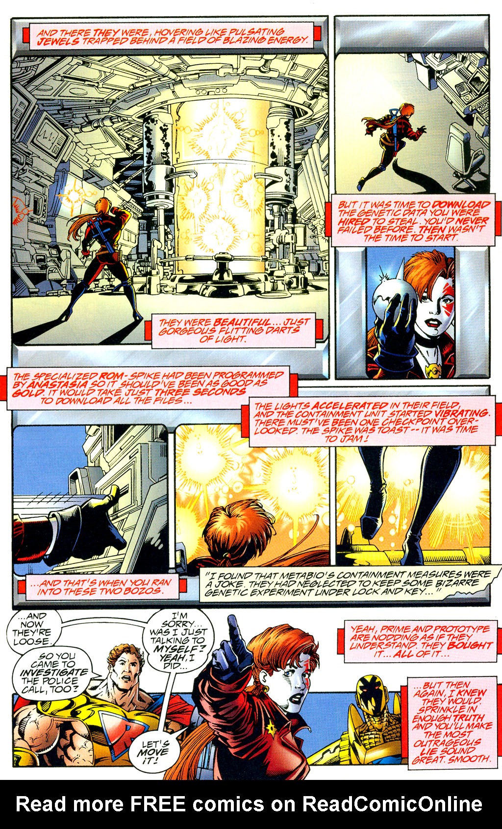 Read online UltraForce (1994) comic -  Issue #8 - 14