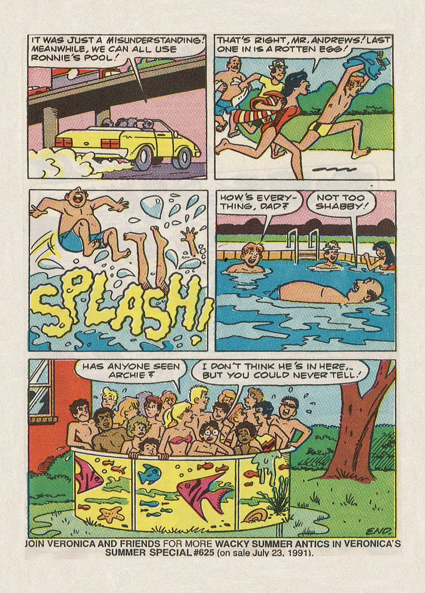 Read online Archie Annual Digest Magazine comic -  Issue #59 - 129