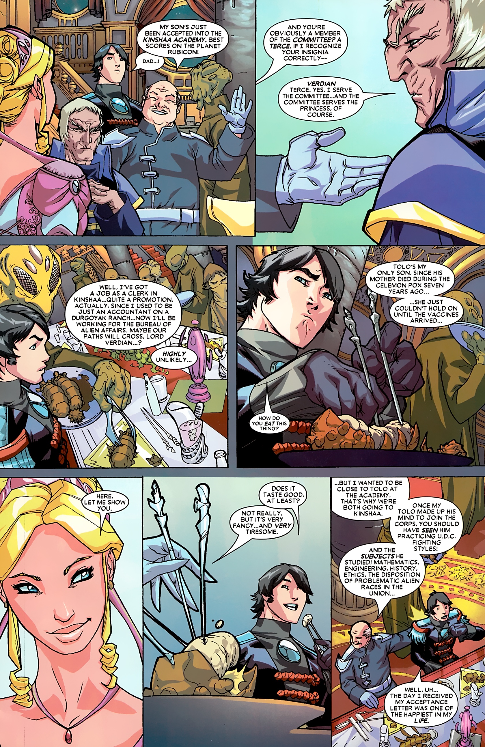 Read online Starjammers (2004) comic -  Issue #1 - 4