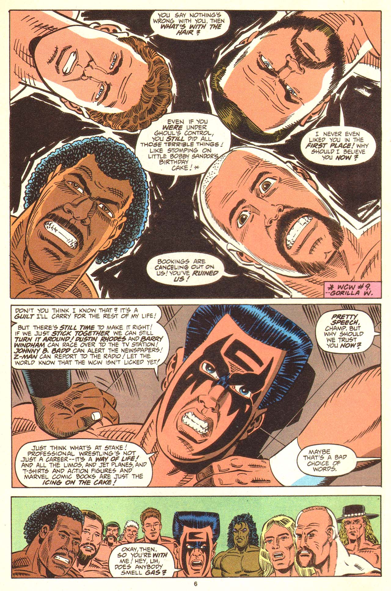 Read online WCW World Championship Wrestling comic -  Issue #11 - 7