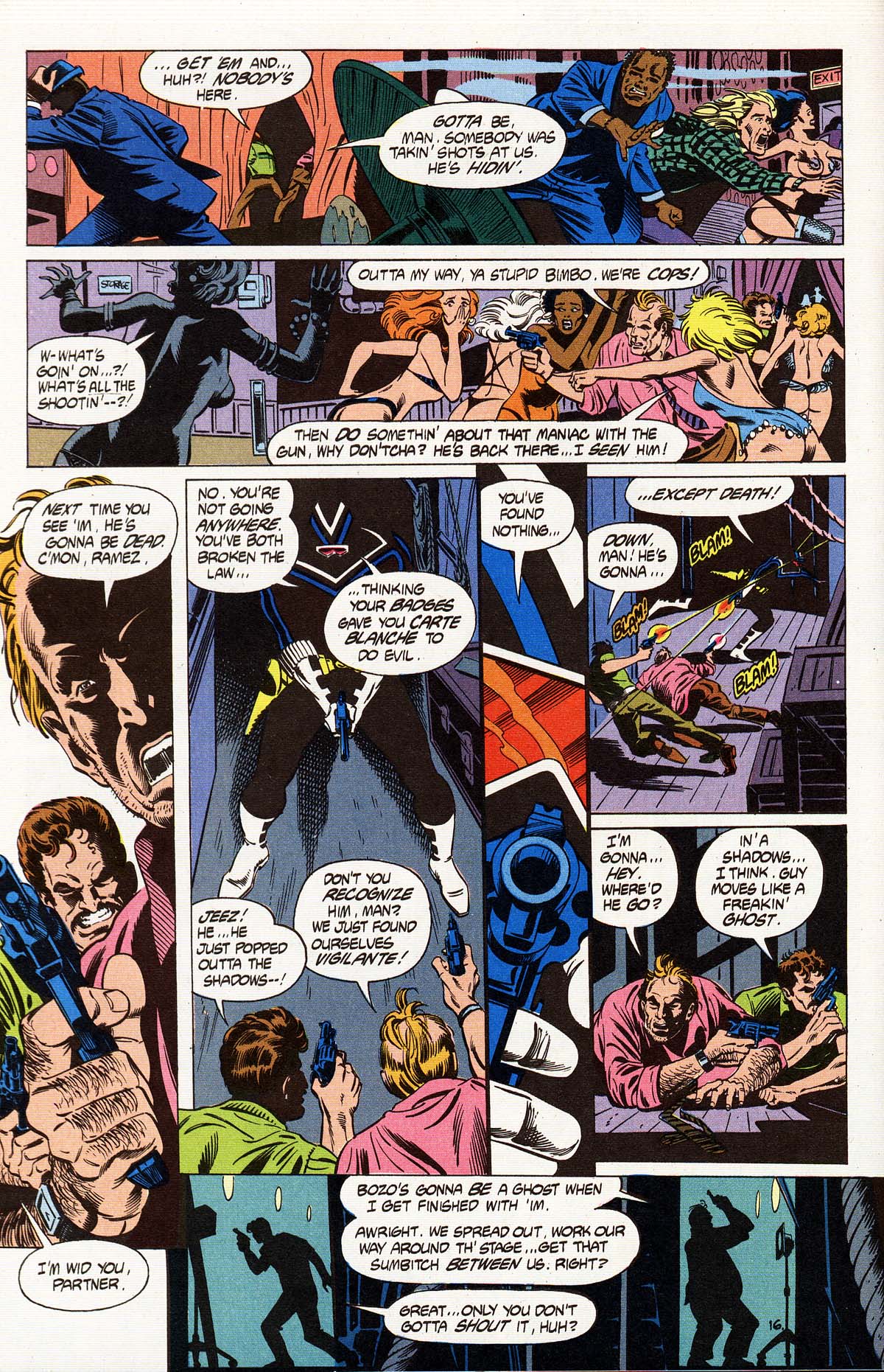 Read online Vigilante (1983) comic -  Issue #25 - 18