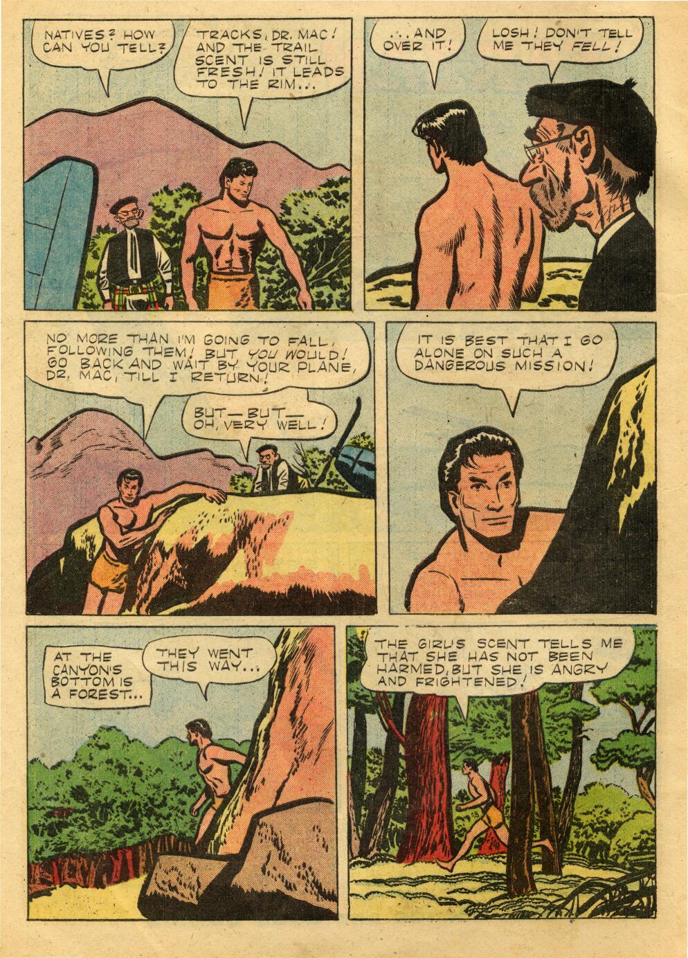 Read online Tarzan (1948) comic -  Issue #72 - 4