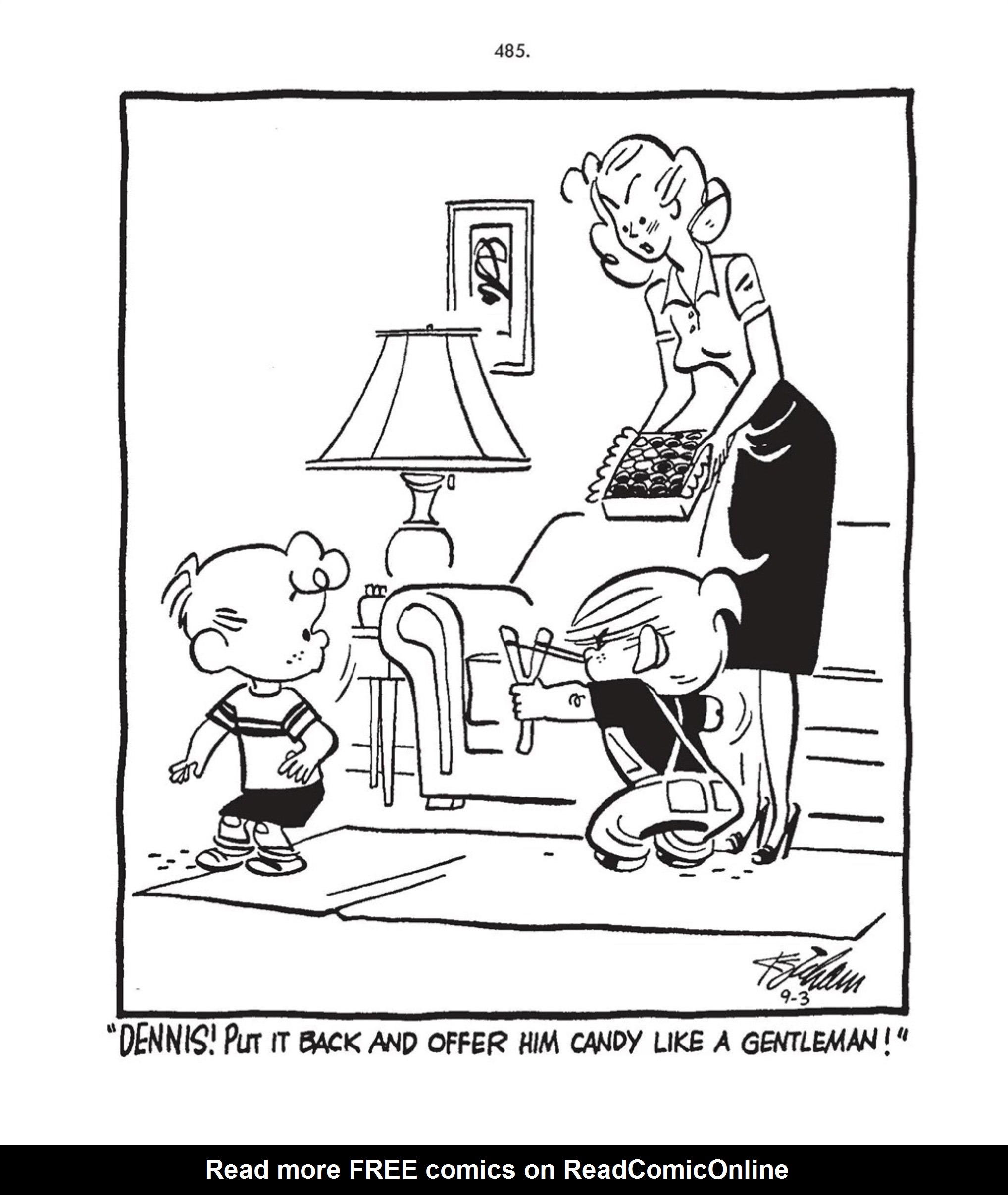 Read online Hank Ketcham's Complete Dennis the Menace comic -  Issue # TPB 1 (Part 6) - 13