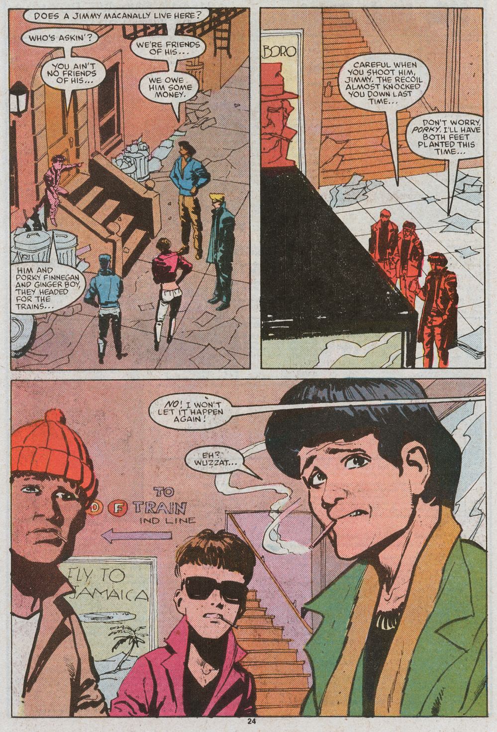 Read online Wolfpack (1988) comic -  Issue #2 - 19