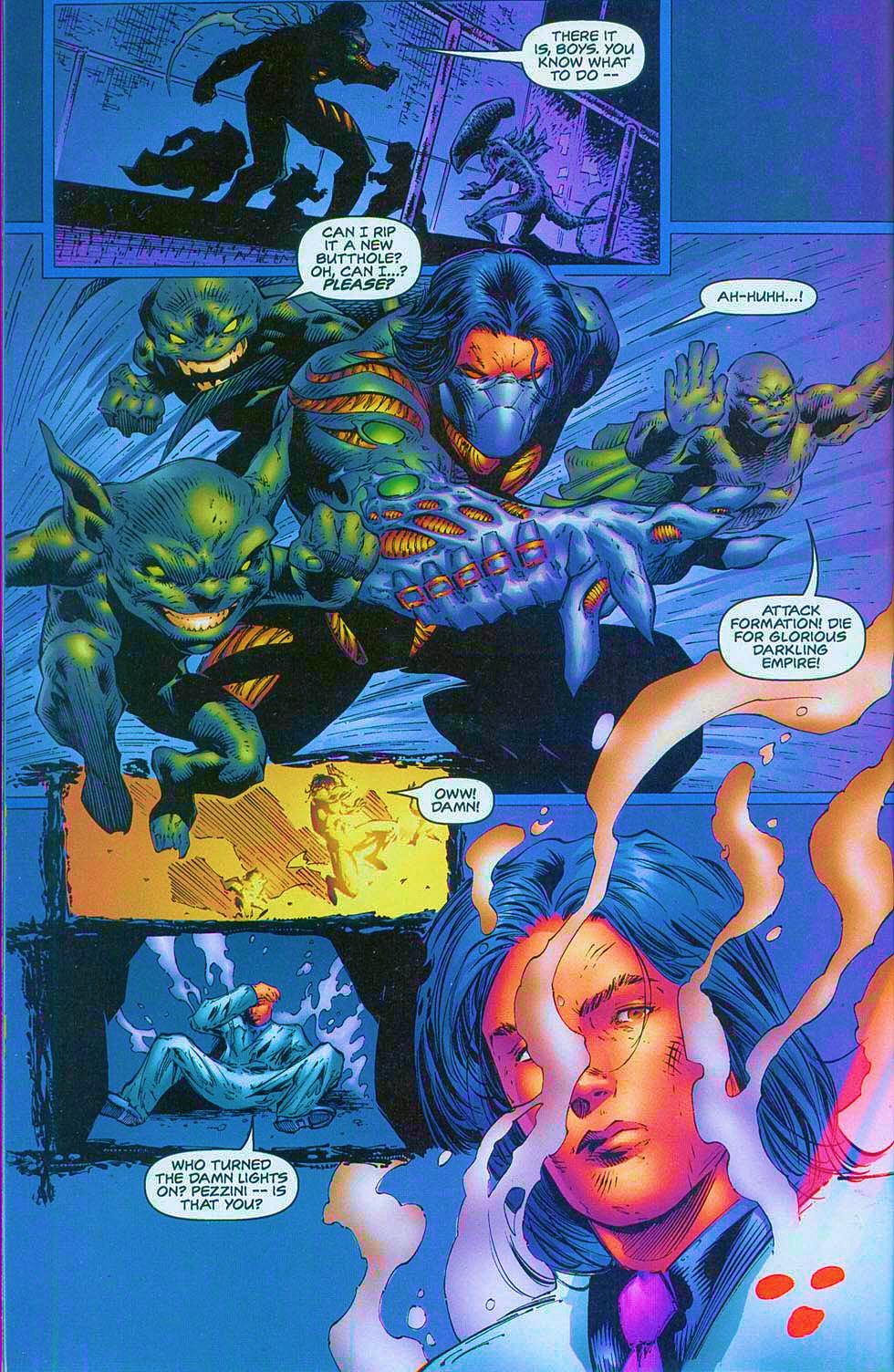 Read online Overkill: Witchblade/Aliens/Darkness/Predator comic -  Issue #1 - 38