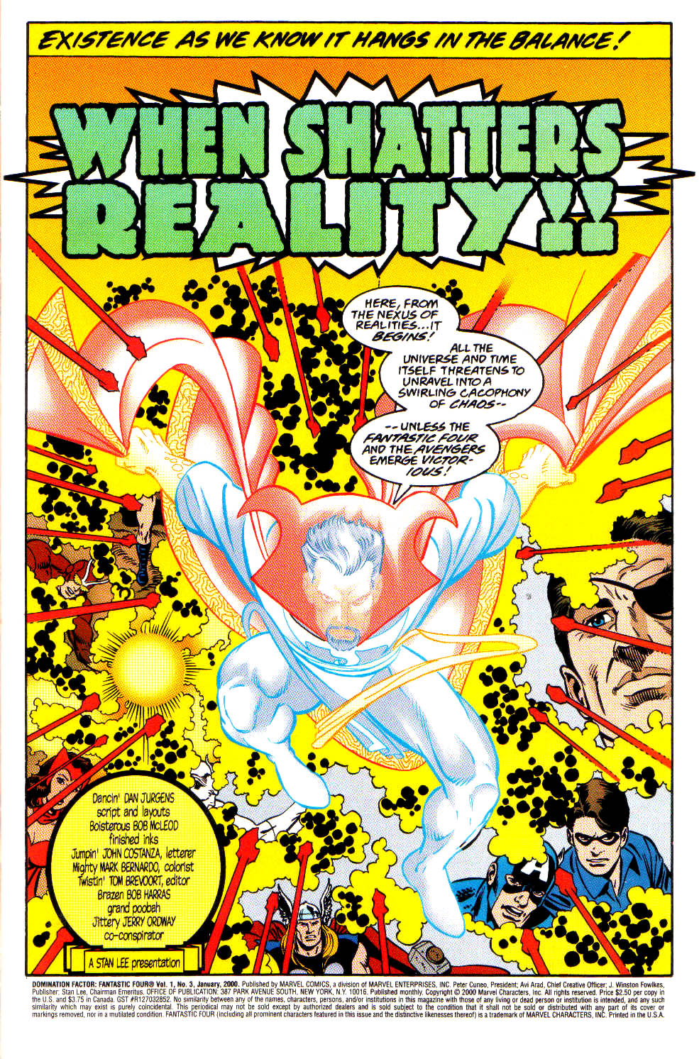 Read online Domination Factor: Fantastic Four comic -  Issue #3 - 3