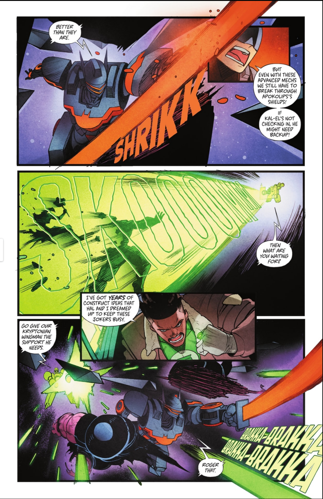 Read online DC: Mech comic -  Issue #6 - 6