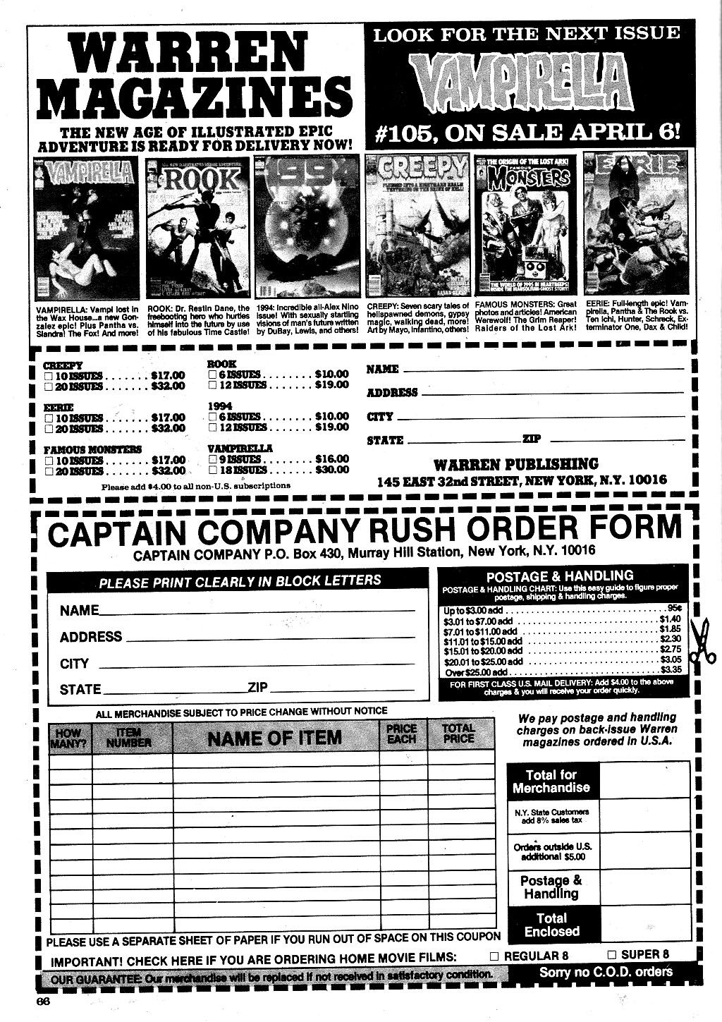 Read online Vampirella (1969) comic -  Issue #104 - 66