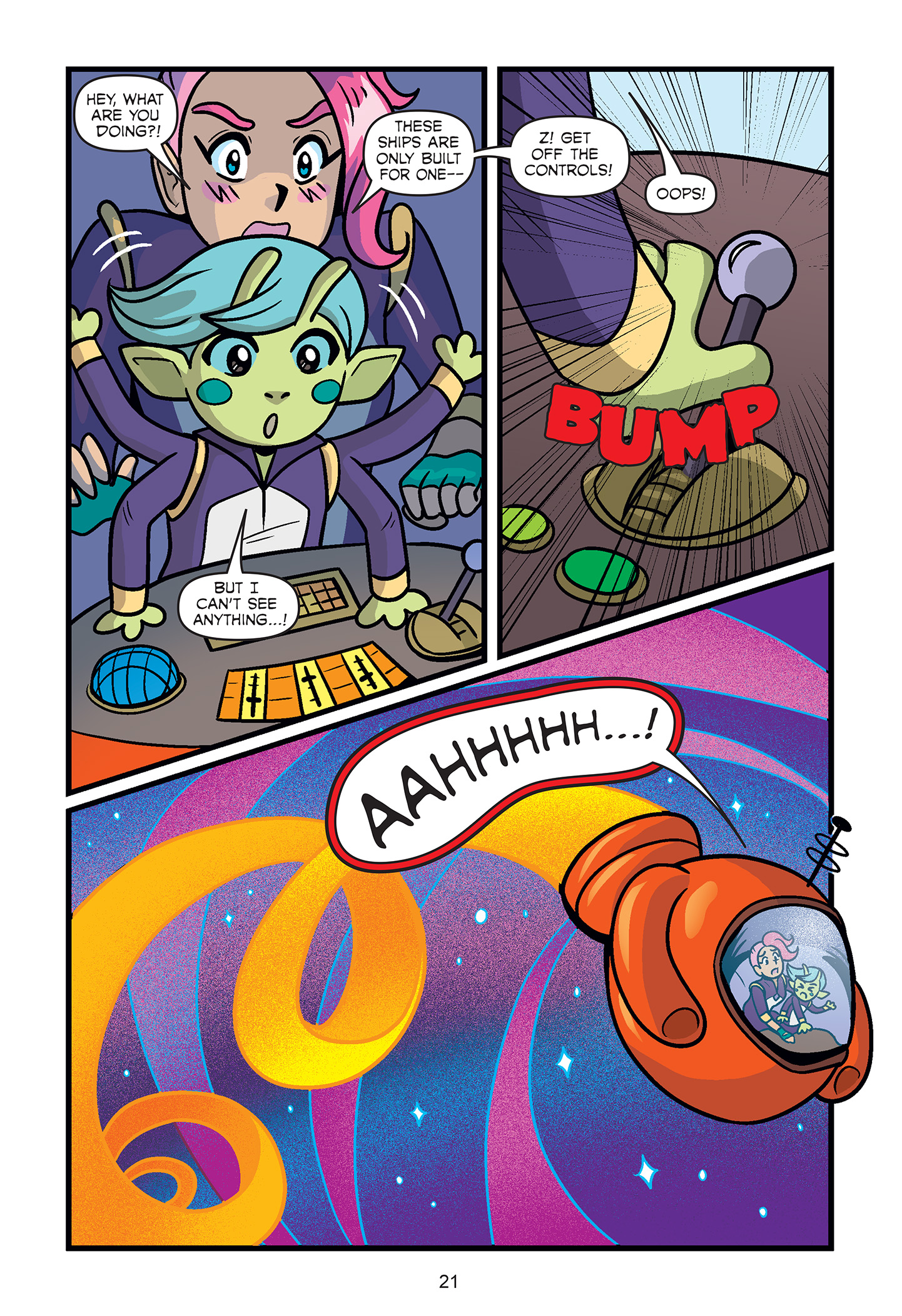 Read online Ana and the Cosmic Race comic -  Issue # TPB - 23