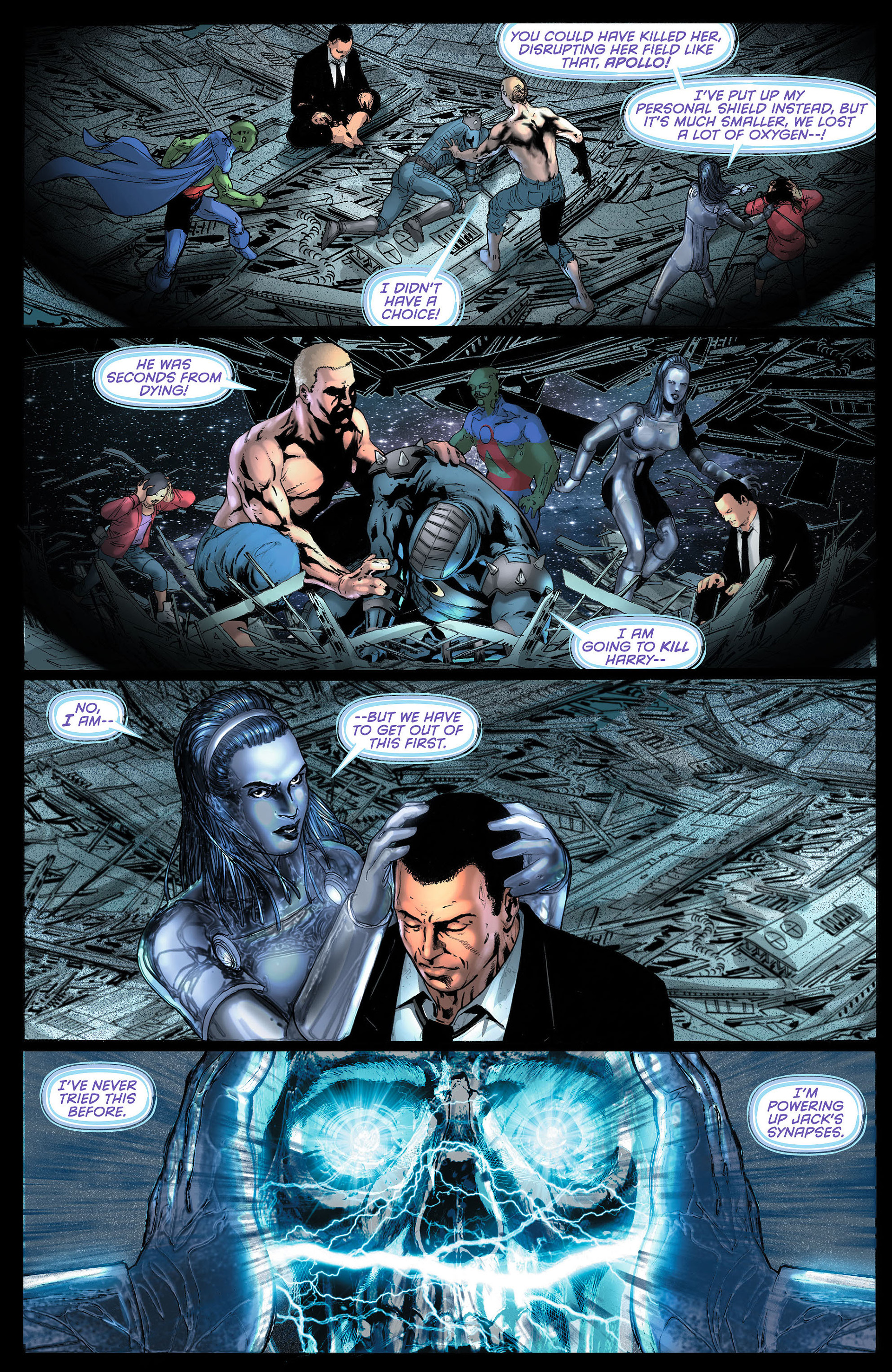 Read online Stormwatch (2011) comic -  Issue #6 - 9