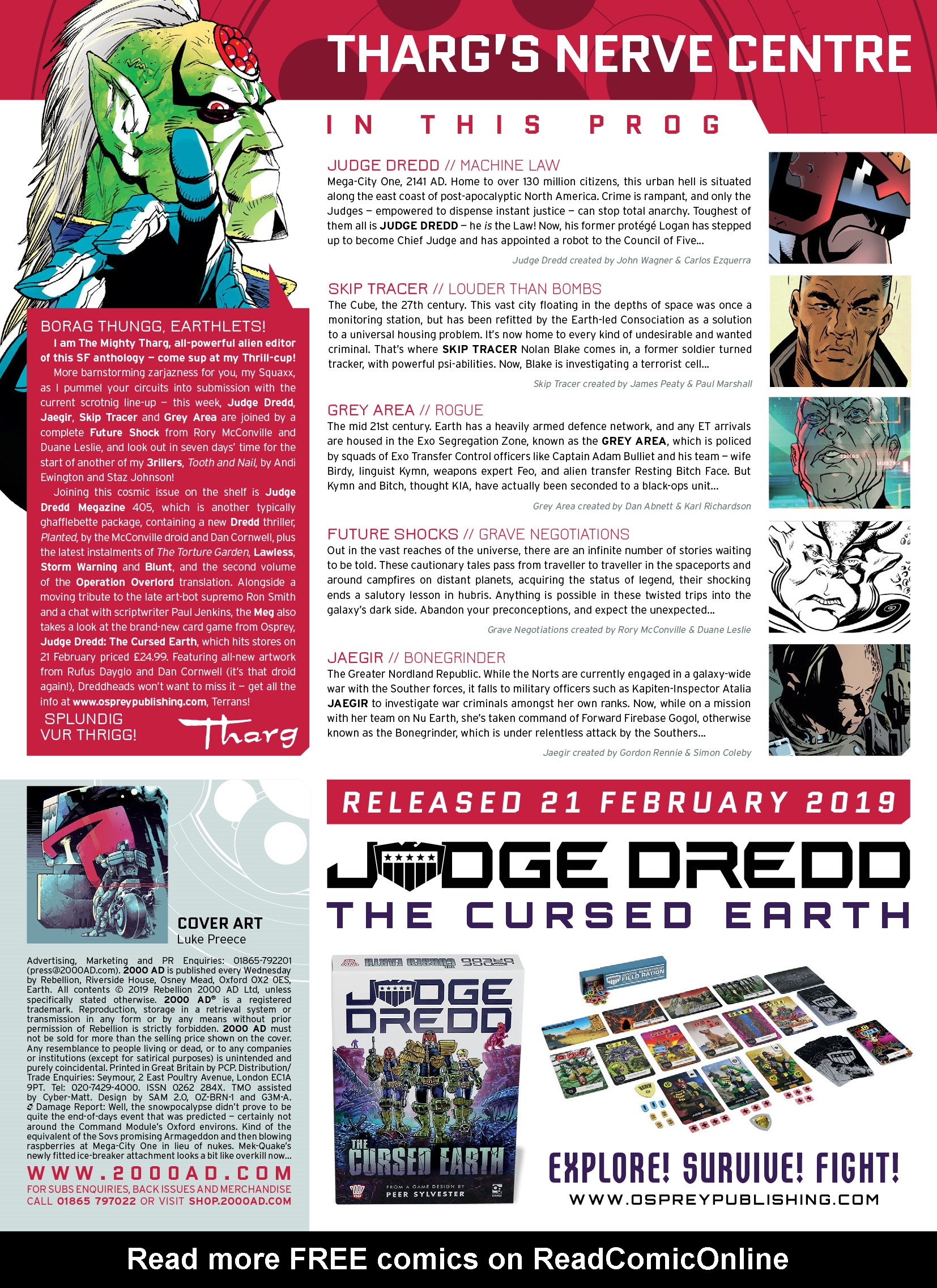 Read online 2000 AD comic -  Issue #2119 - 2