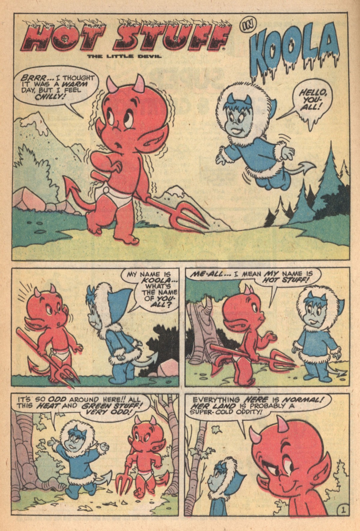 Read online Hot Stuff, the Little Devil comic -  Issue #149 - 12
