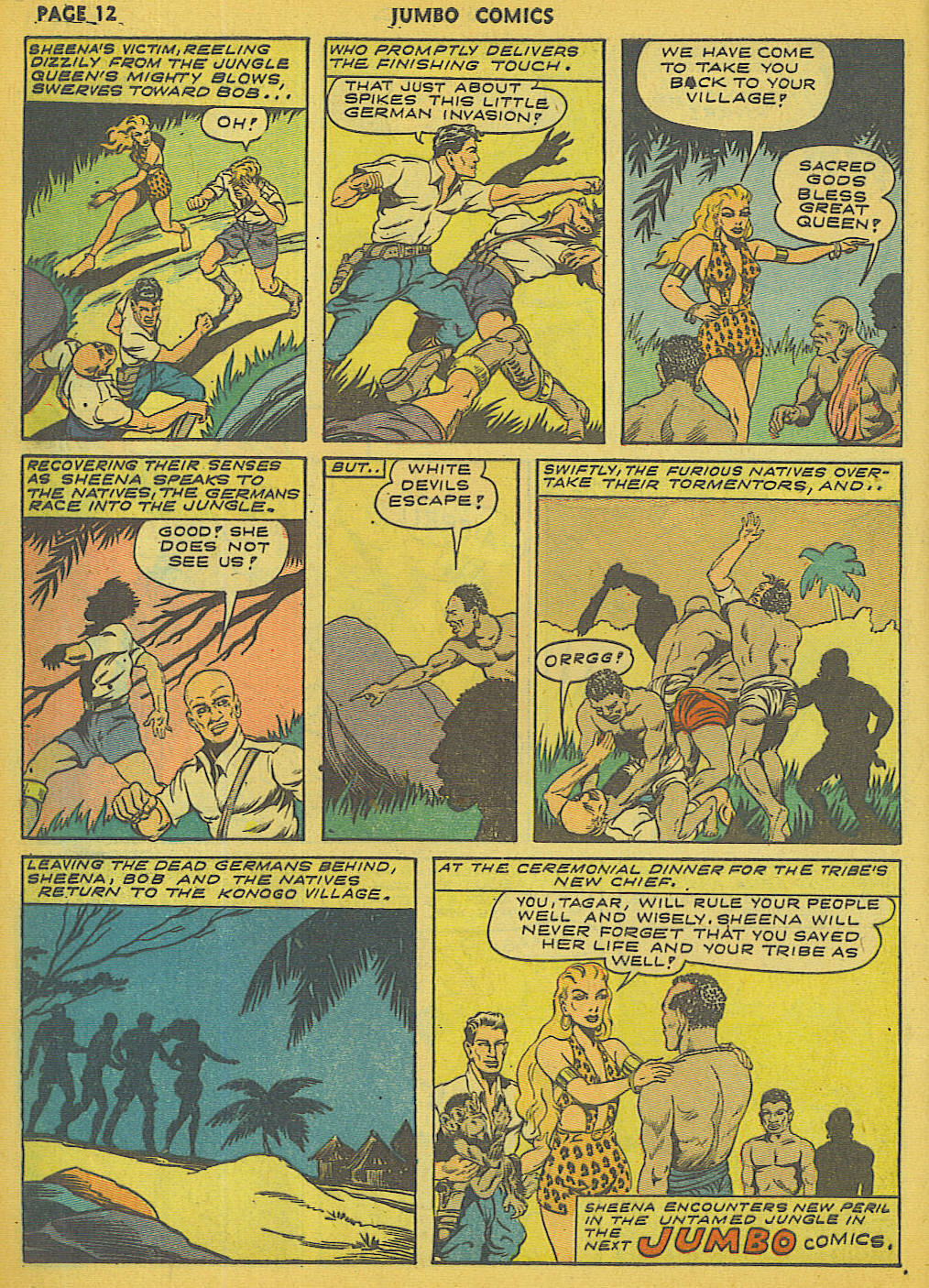 Read online Jumbo Comics comic -  Issue #49 - 14