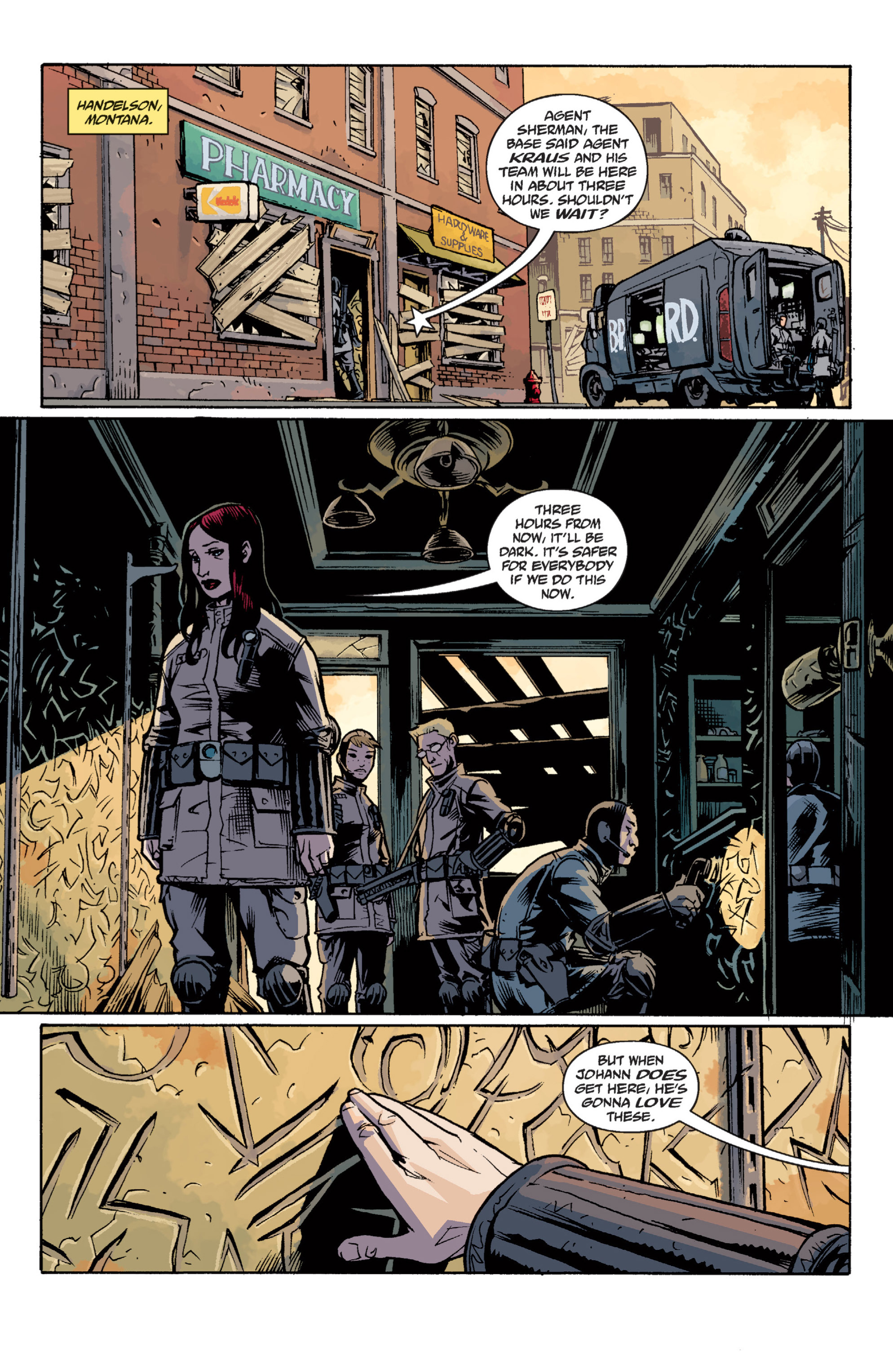 Read online B.P.R.D.: Hollow Earth and Other Stories comic -  Issue # TPB 12 - 116