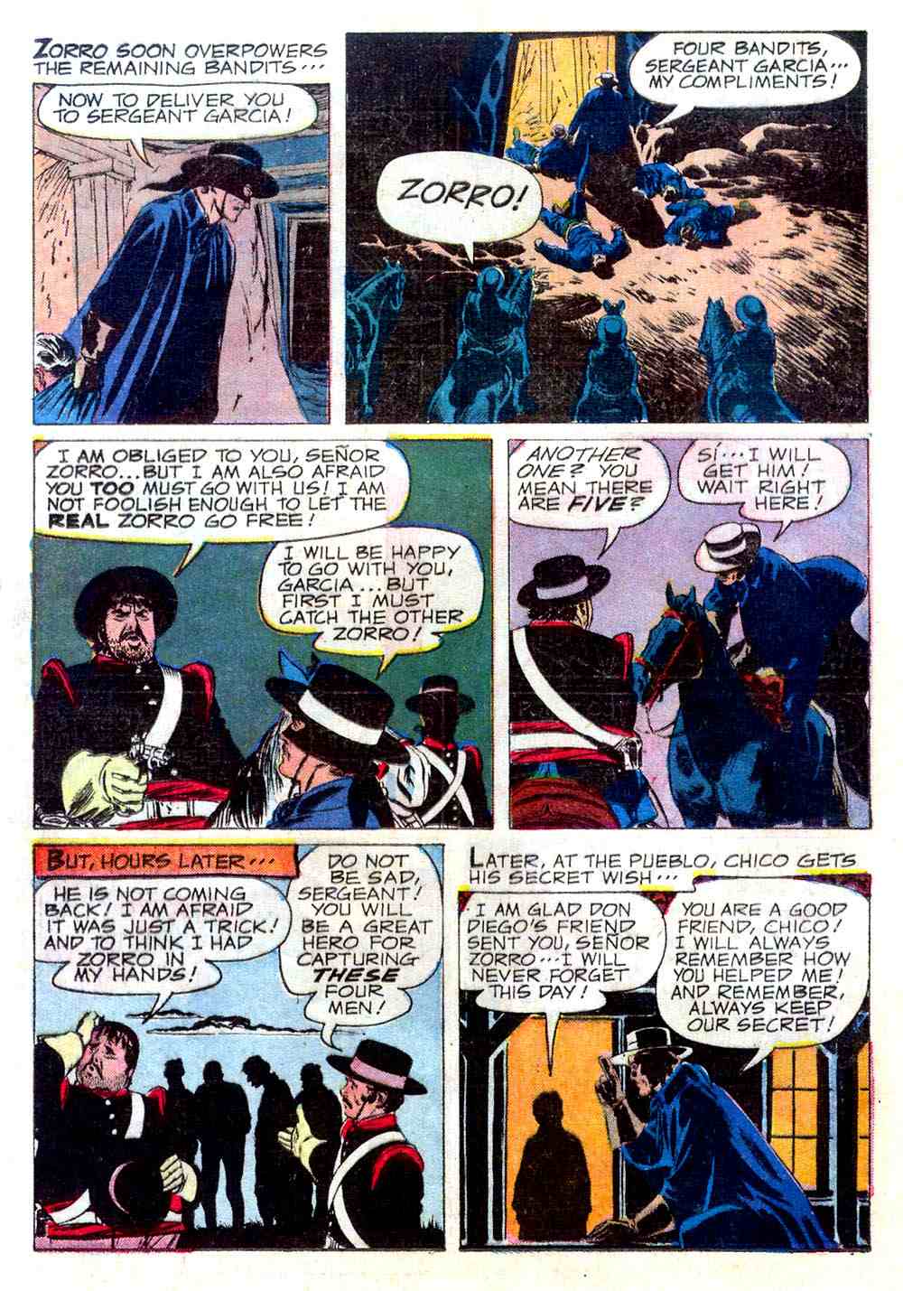 Read online Zorro (1966) comic -  Issue #4 - 16