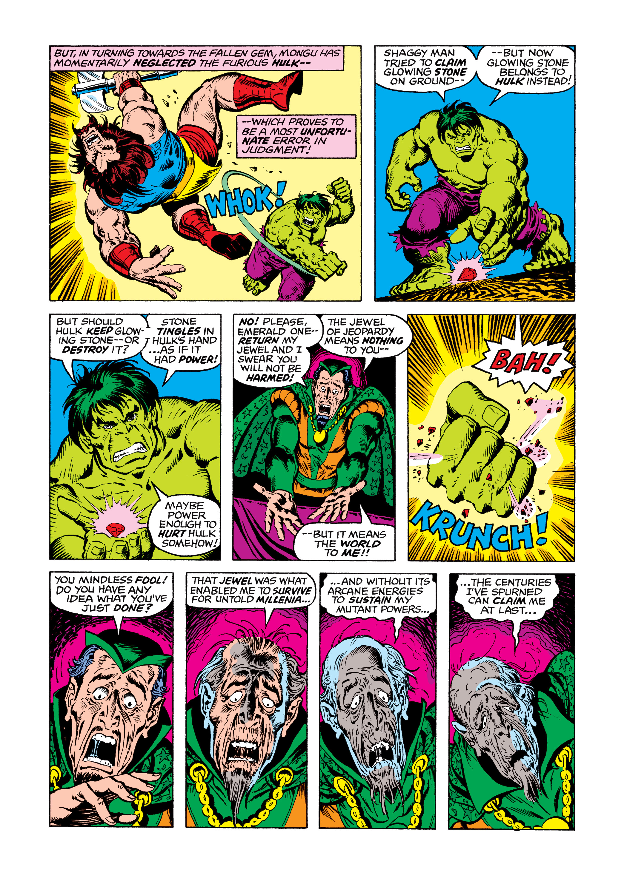 Read online Marvel Masterworks: The Incredible Hulk comic -  Issue # TPB 13 (Part 1) - 78