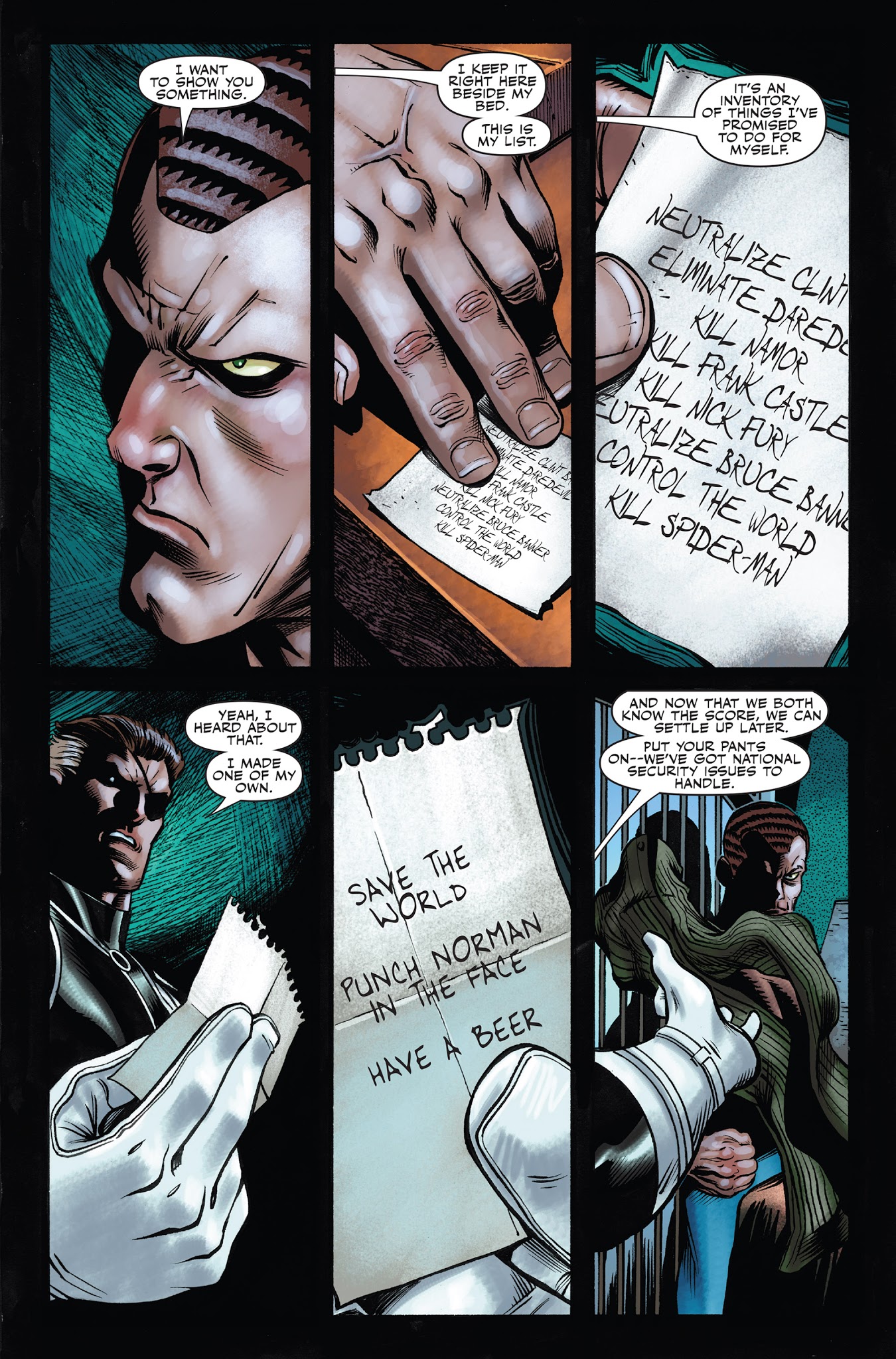 Read online Dark Reign: The List comic -  Issue # Issue Secret Warriors - 10