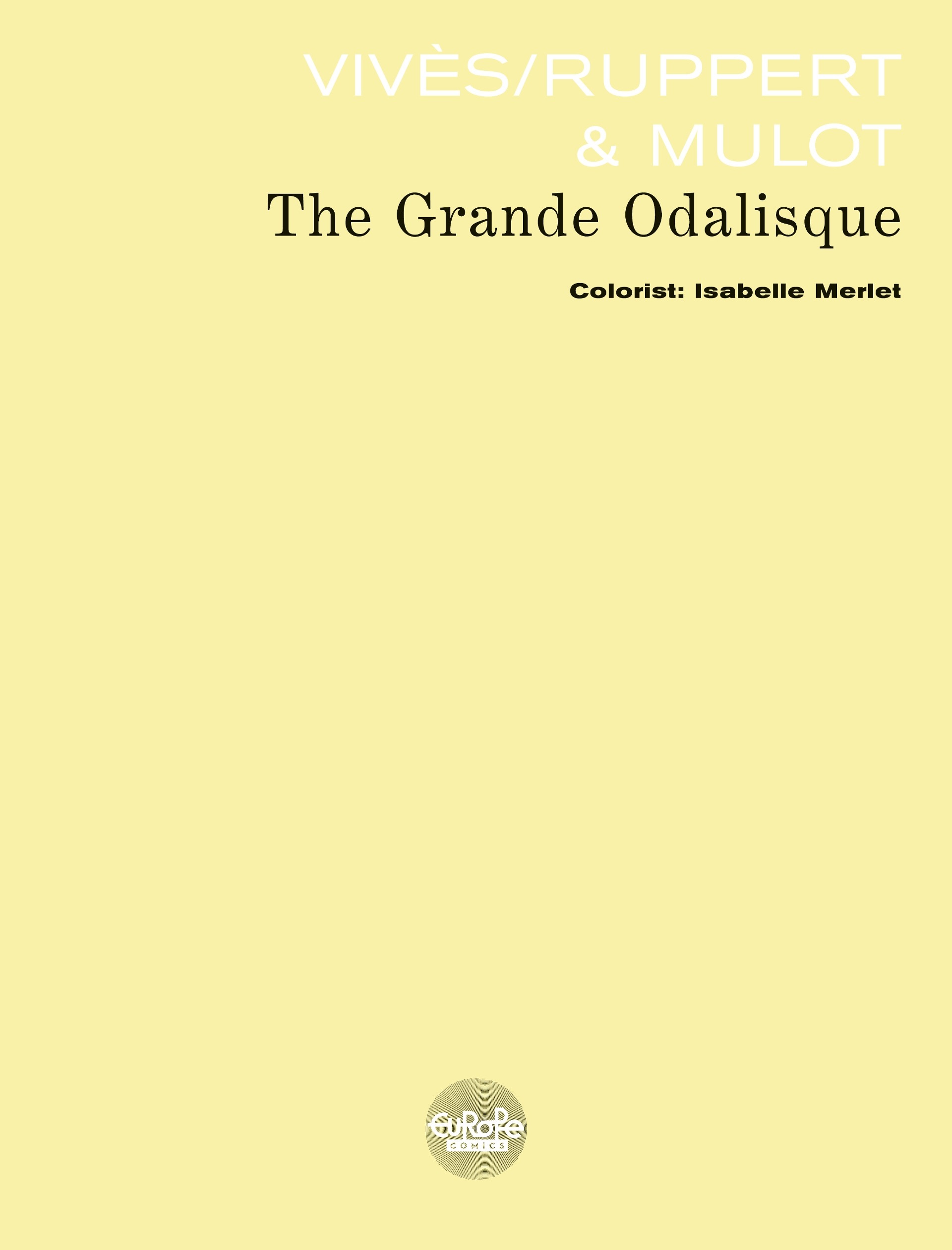 Read online The Grande Odalisque comic -  Issue #1 - 2