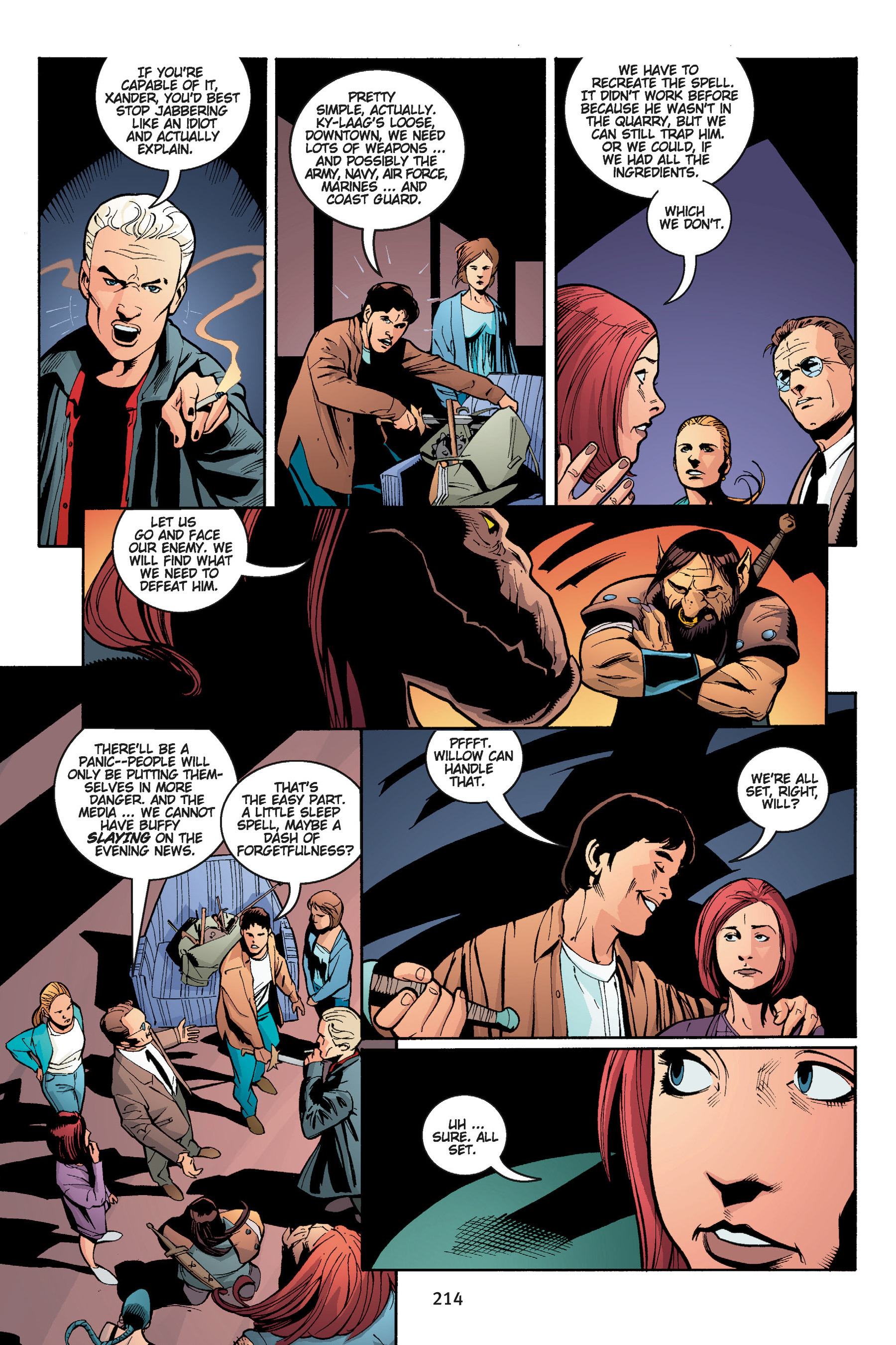 Read online Buffy the Vampire Slayer: Omnibus comic -  Issue # TPB 5 - 214