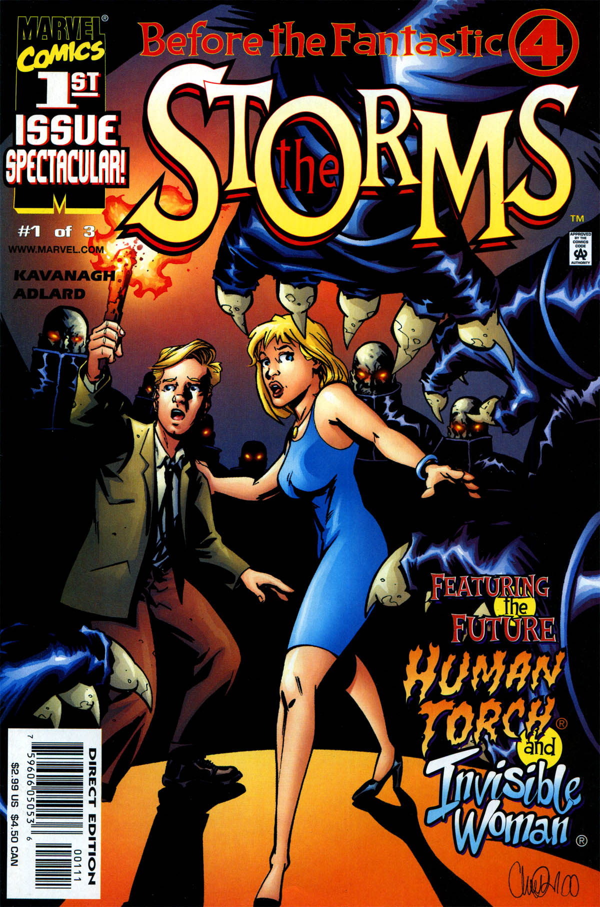 Read online Before the FF: The Storms comic -  Issue #1 - 1