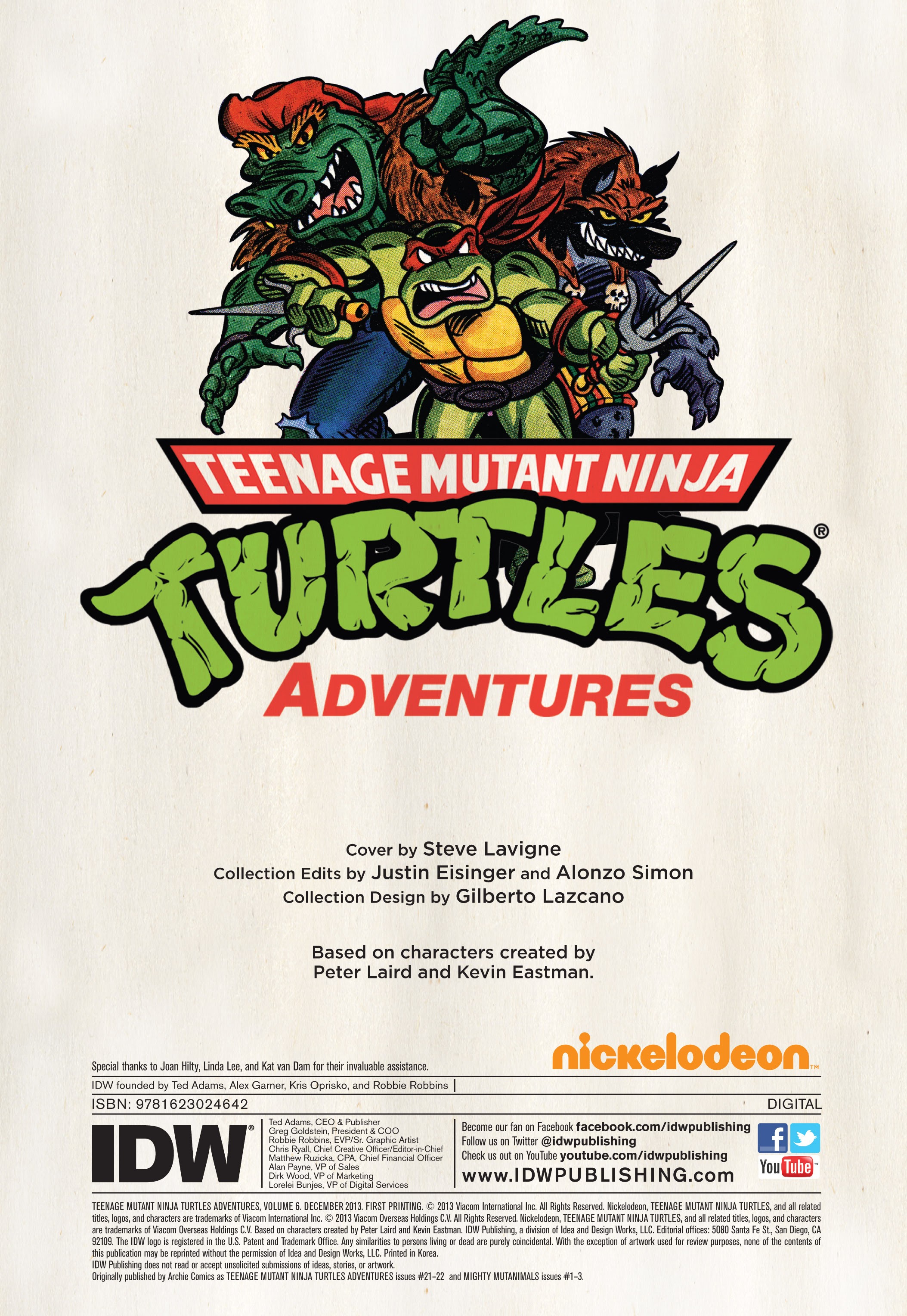 Read online Teenage Mutant Ninja Turtles Adventures (2012) comic -  Issue # TPB 6 - 2