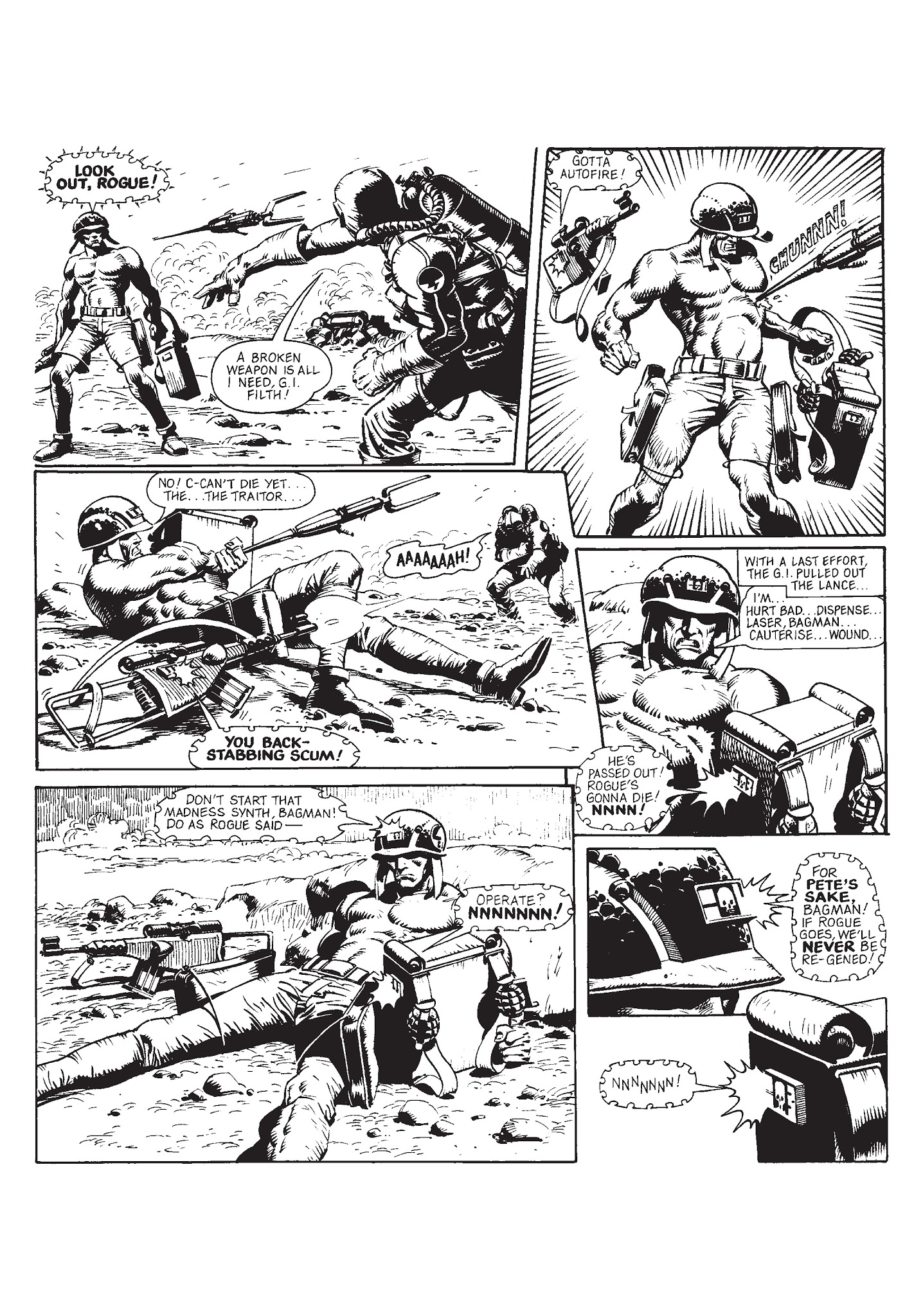 Read online Rogue Trooper: Tales of Nu-Earth comic -  Issue # TPB 2 - 9