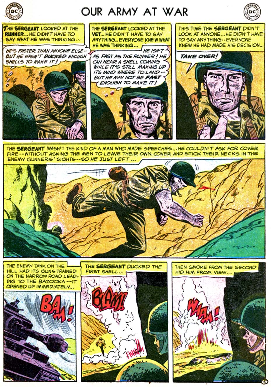 Read online Our Army at War (1952) comic -  Issue #56 - 7