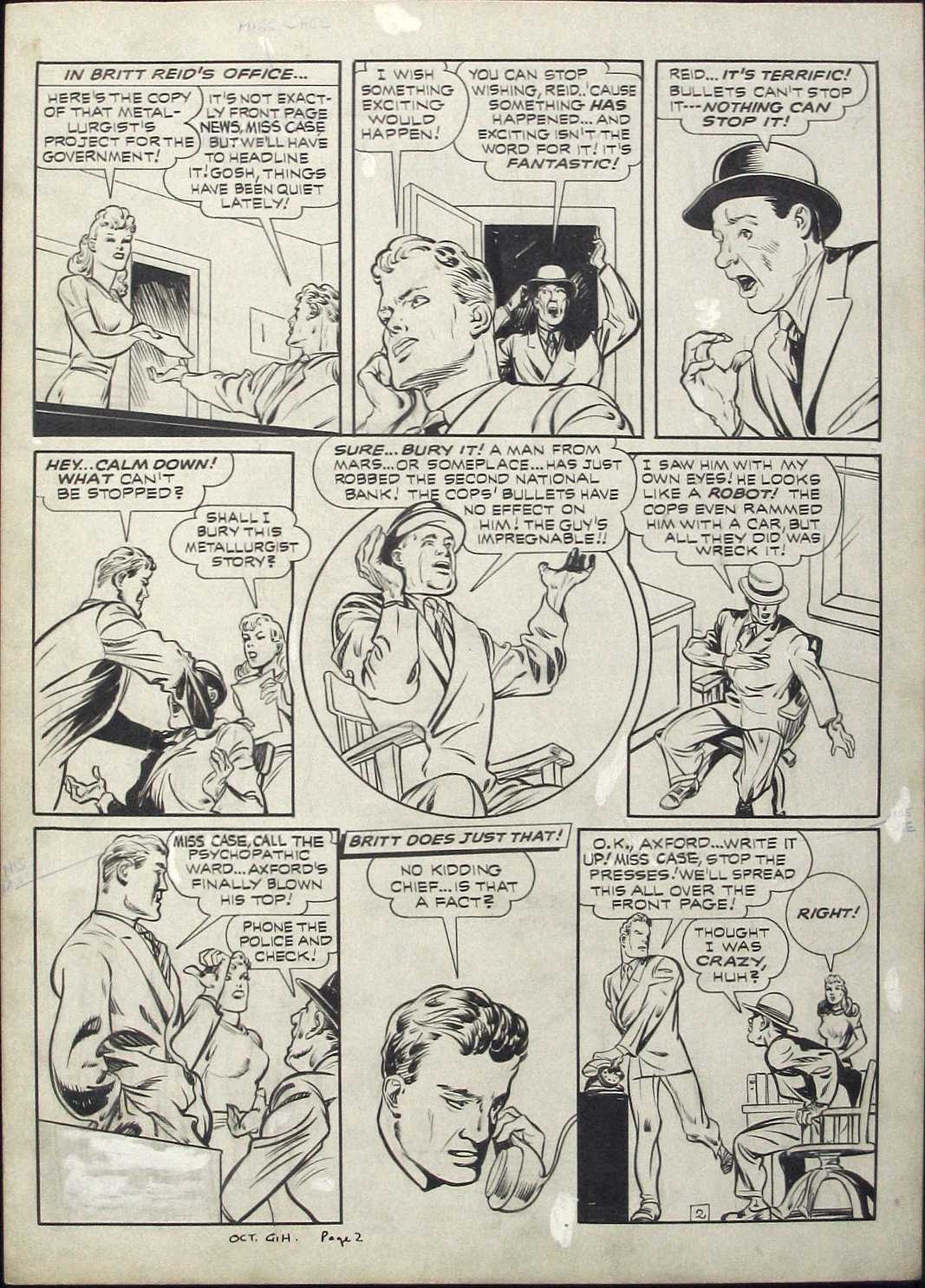 Read online Green Hornet Comics comic -  Issue #9 - 2