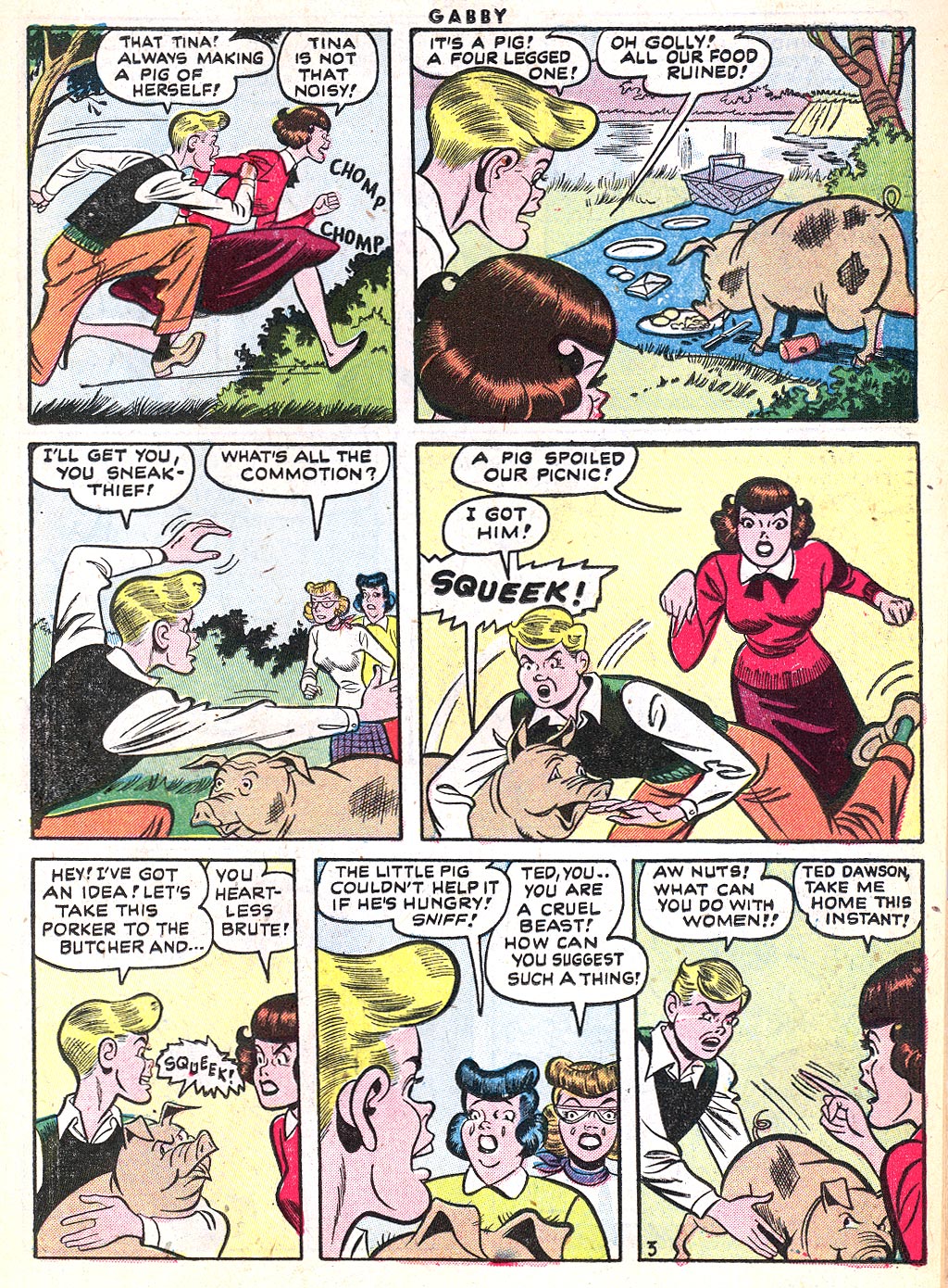 Read online Gabby comic -  Issue #6 - 11