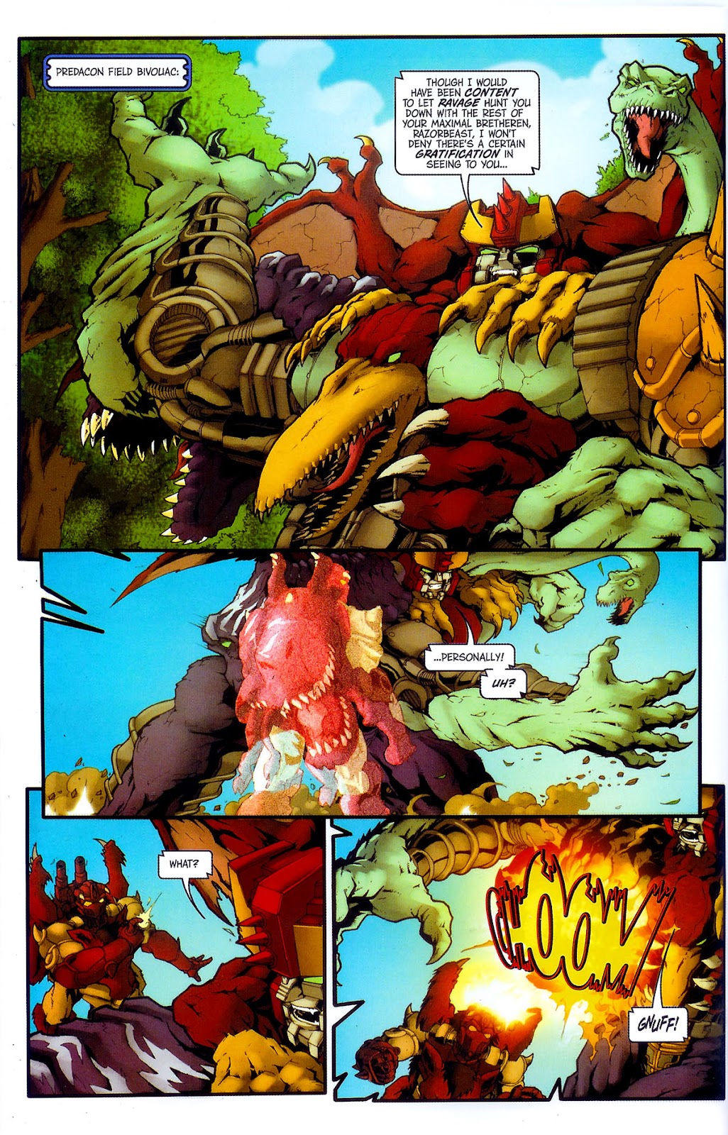 Transformers, Beast Wars: The Gathering issue 4 - Page 17