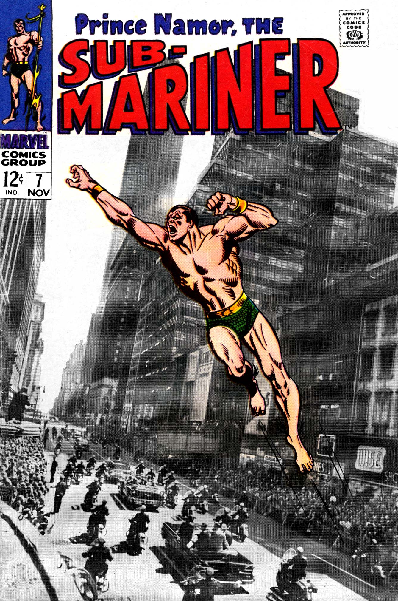 Read online The Sub-Mariner comic -  Issue #7 - 1