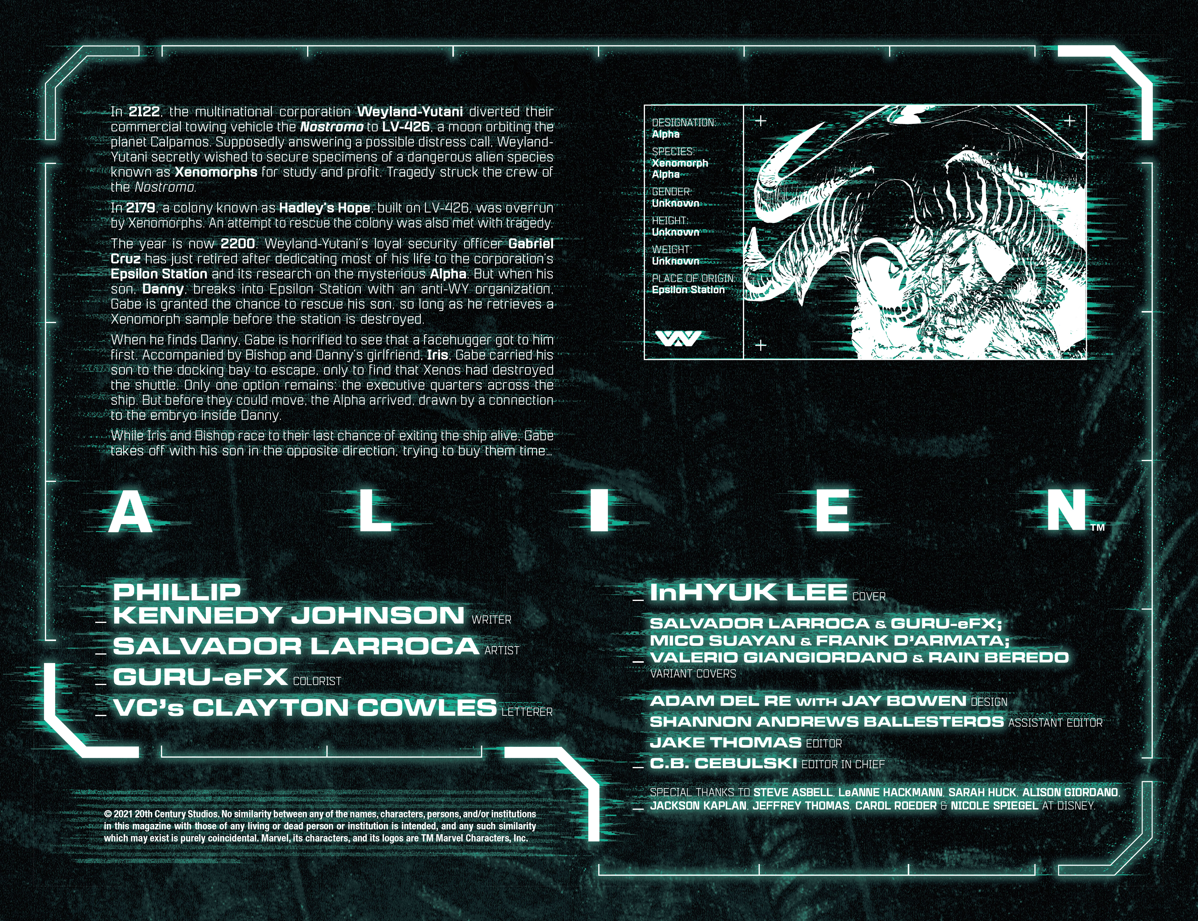 Read online Alien (2021) comic -  Issue #5 - 2