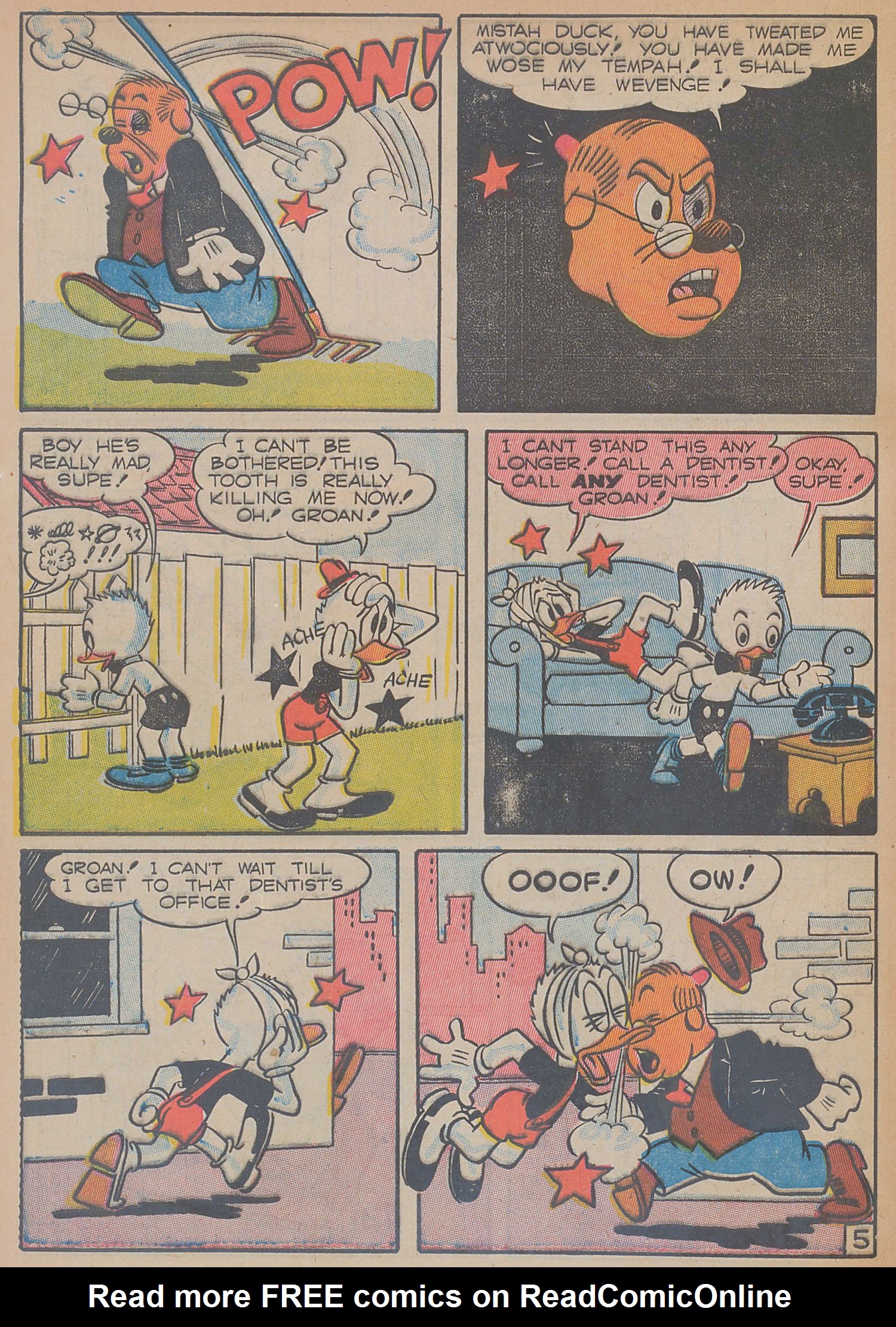 Read online Super Duck Comics comic -  Issue #12 - 48