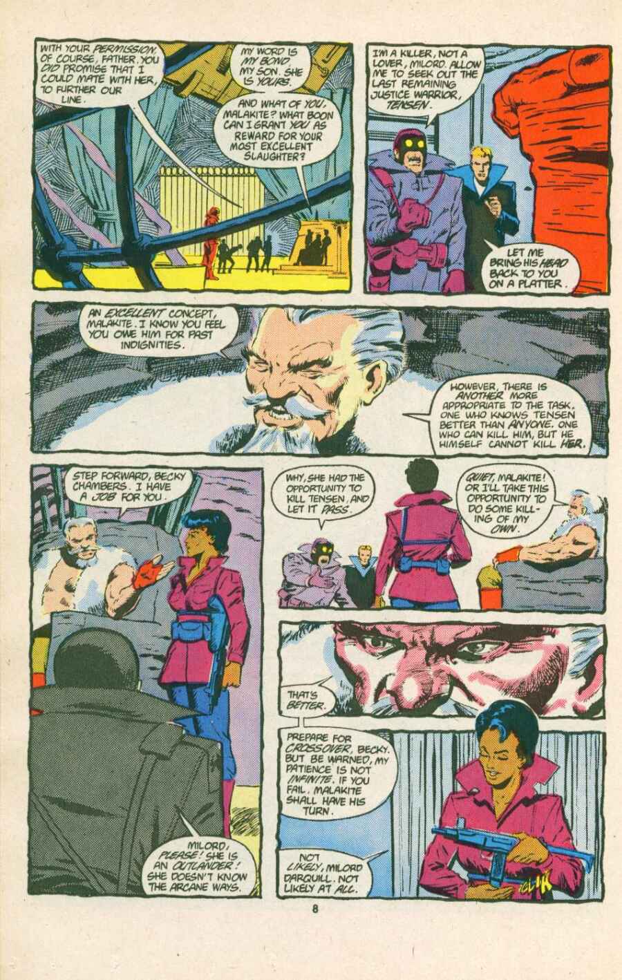 Read online Justice (1986) comic -  Issue #15 - 9