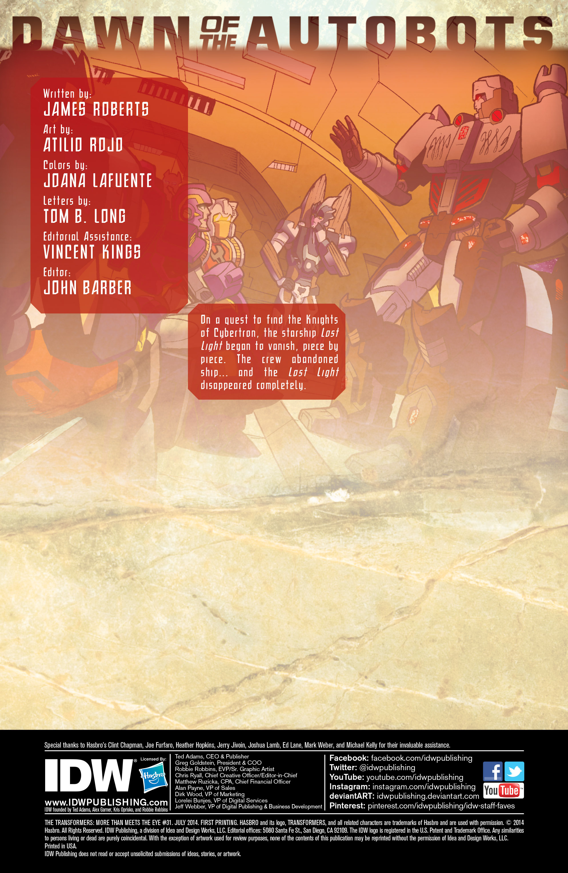 Read online The Transformers: More Than Meets The Eye comic -  Issue #31 - 2